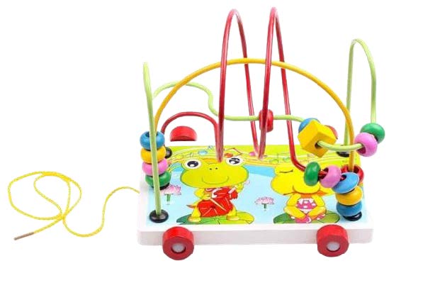 Large Bead Maze with Rope