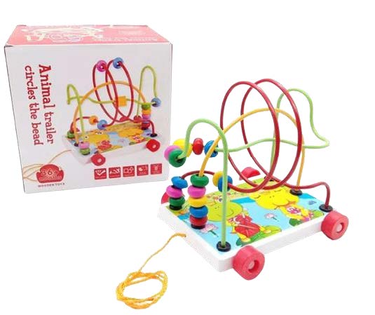 Large Bead Maze with Rope