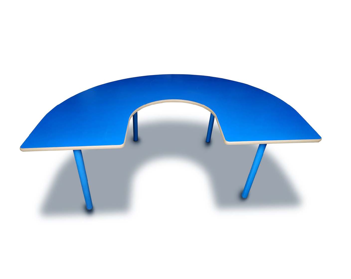 Large U-Shaped Kindergarten Table