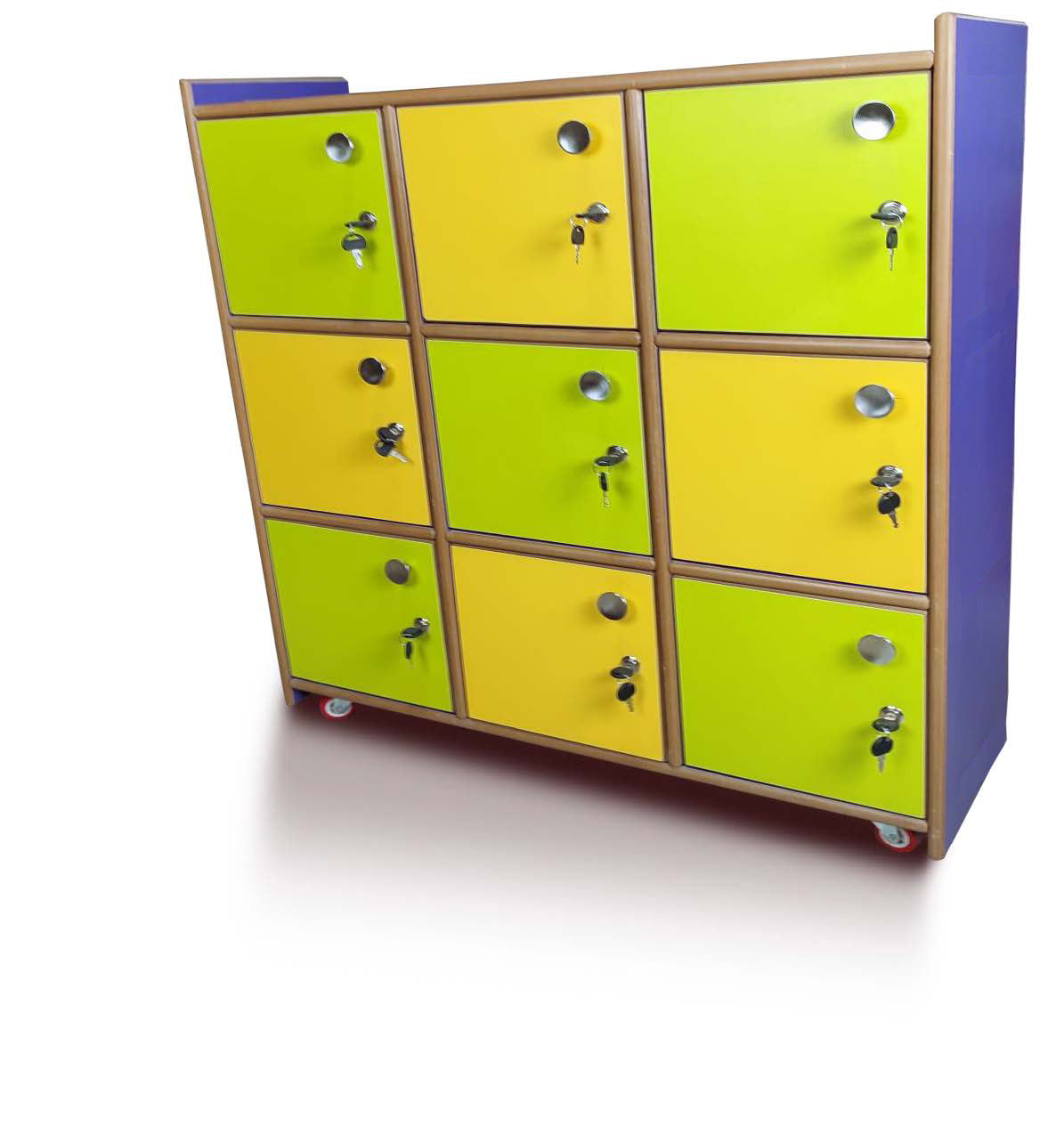 9 Box Stoarge Unit ( Closed / Locker )