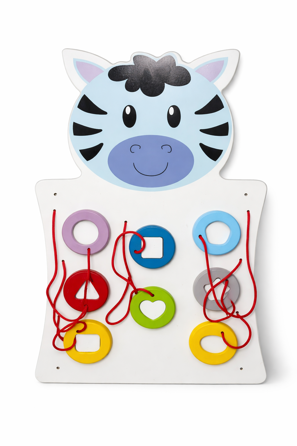 Sorting shapes activity board