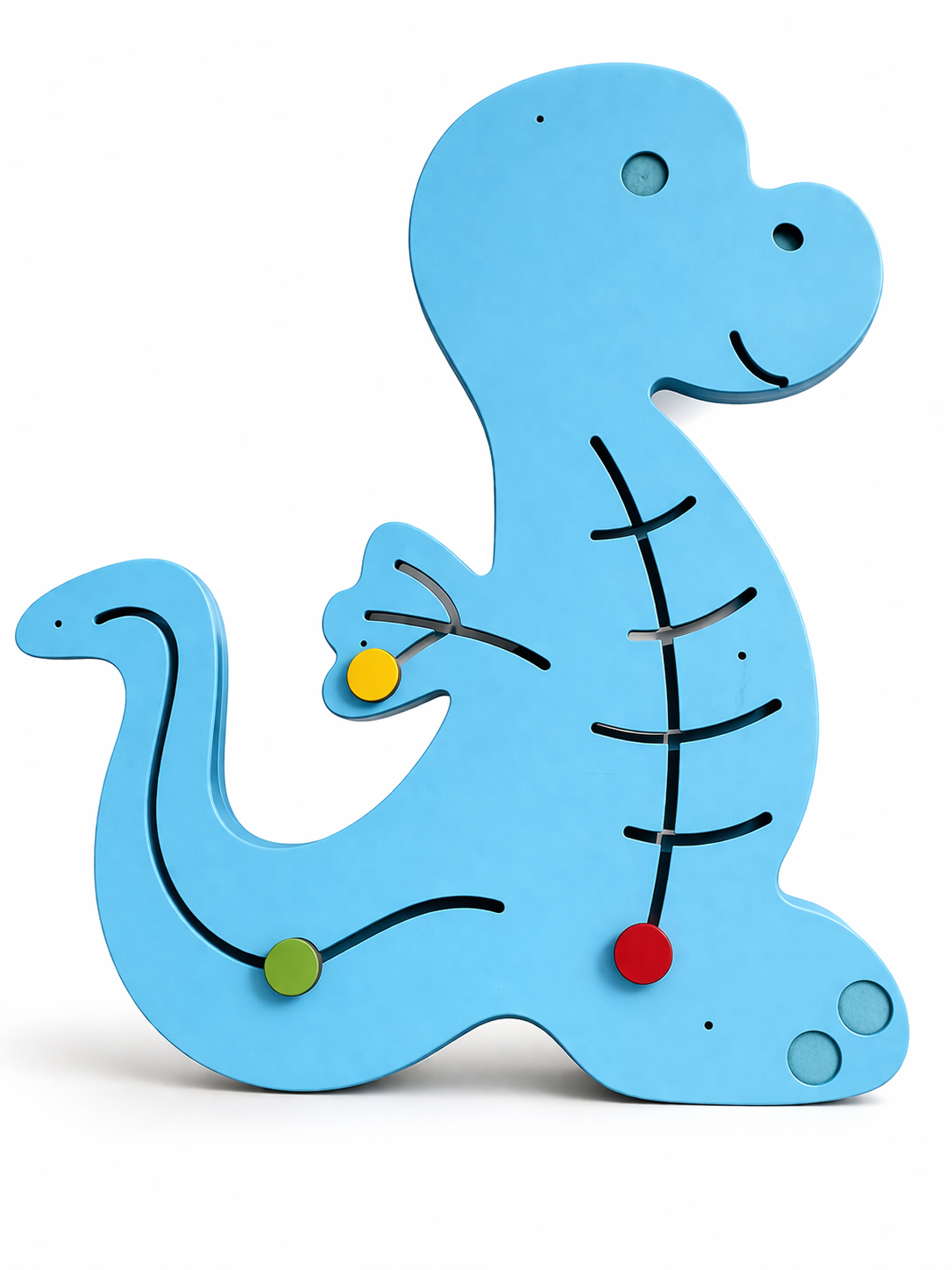 Wooden Dinosaur Maze Board