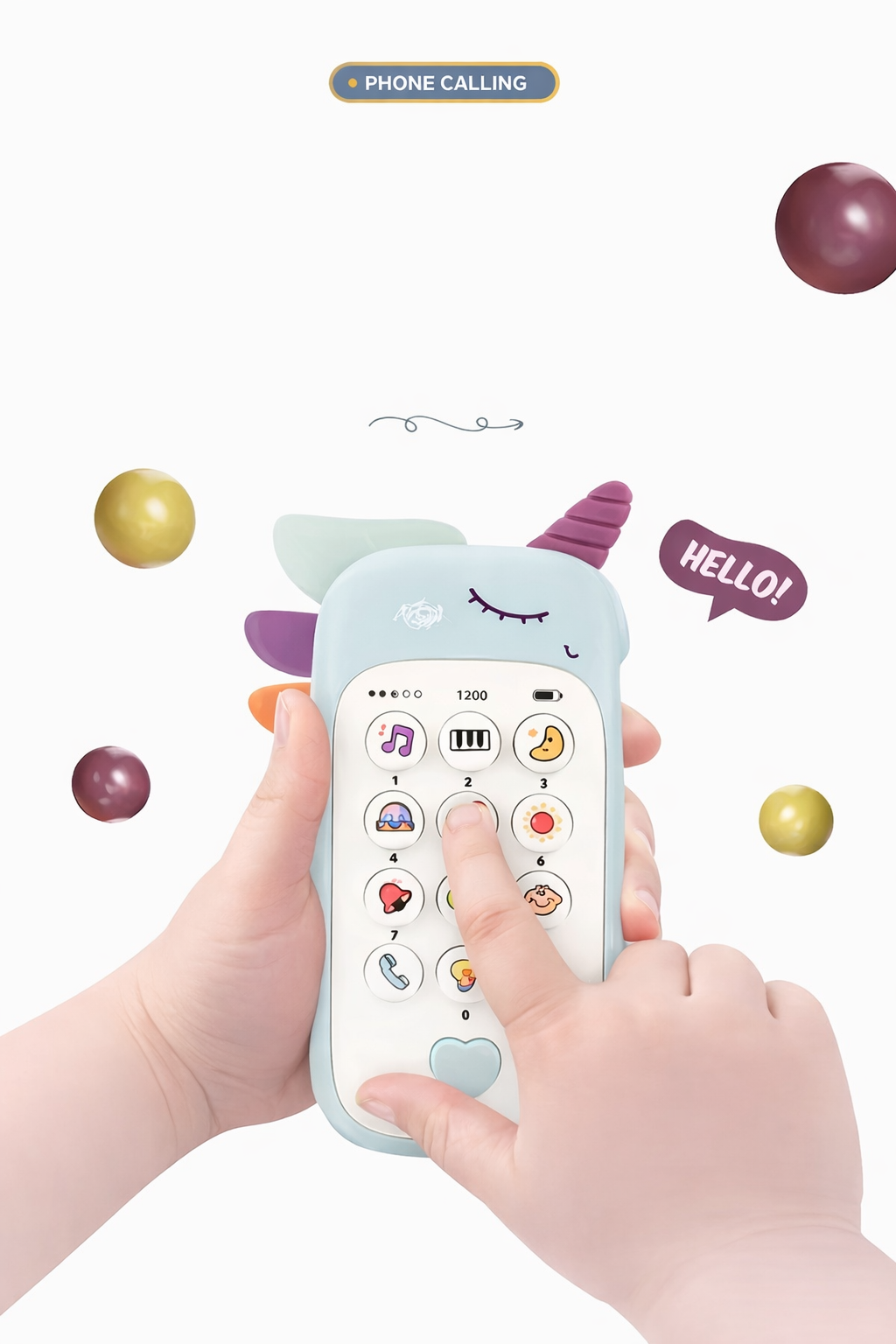 Sound Baby Music Mobile Phone Toy for Kids