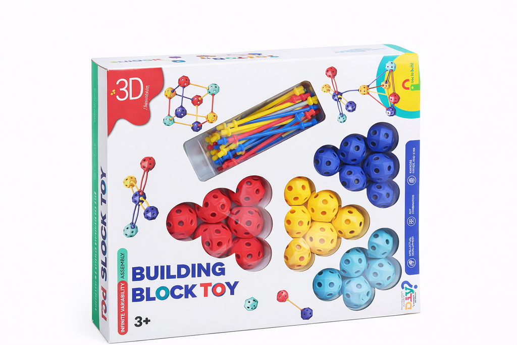 80 psc 3D building block toy