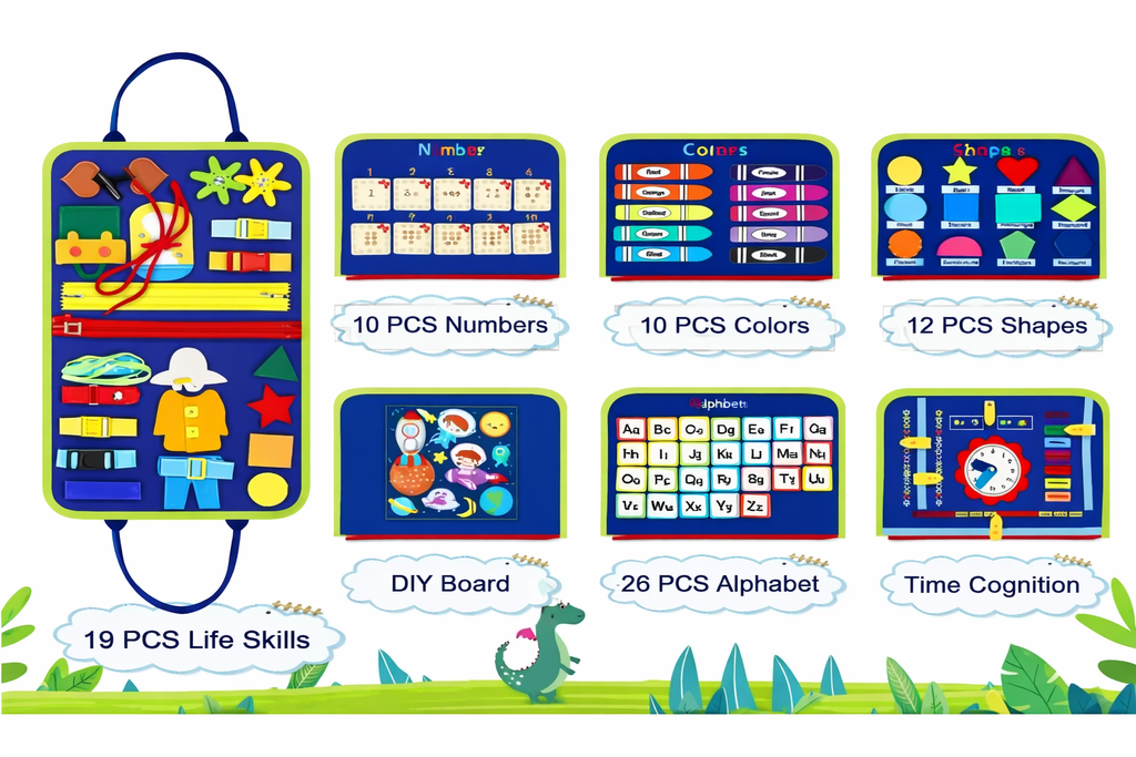Busy Book for kids soft Activity book