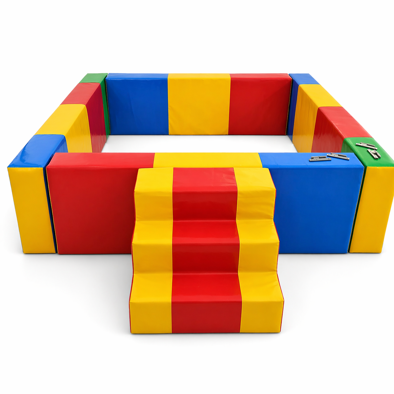 Indoor Soft Play Ball Pool with Steps