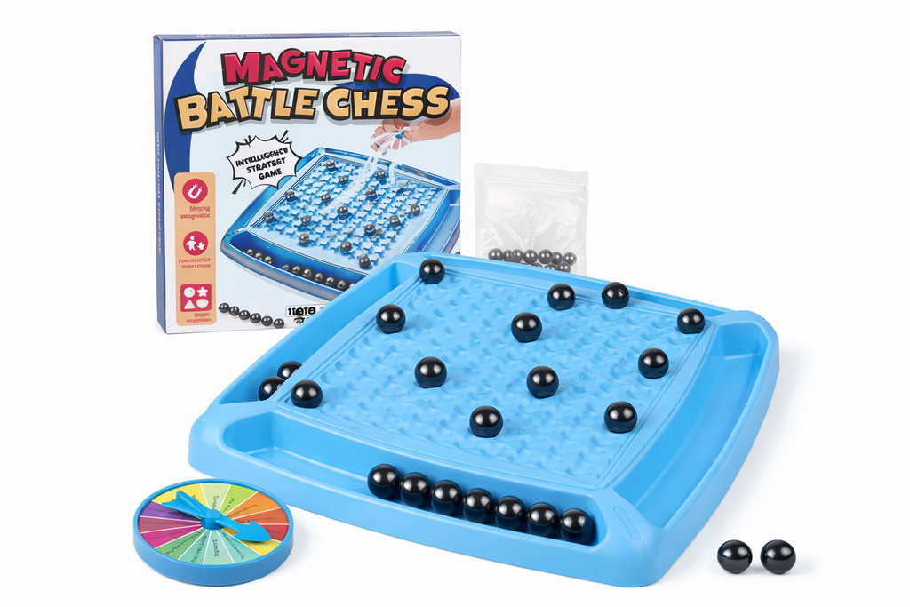 Magnetic battle chess