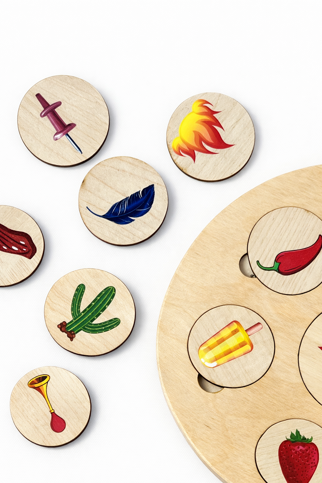 Five Senses Sorting Board