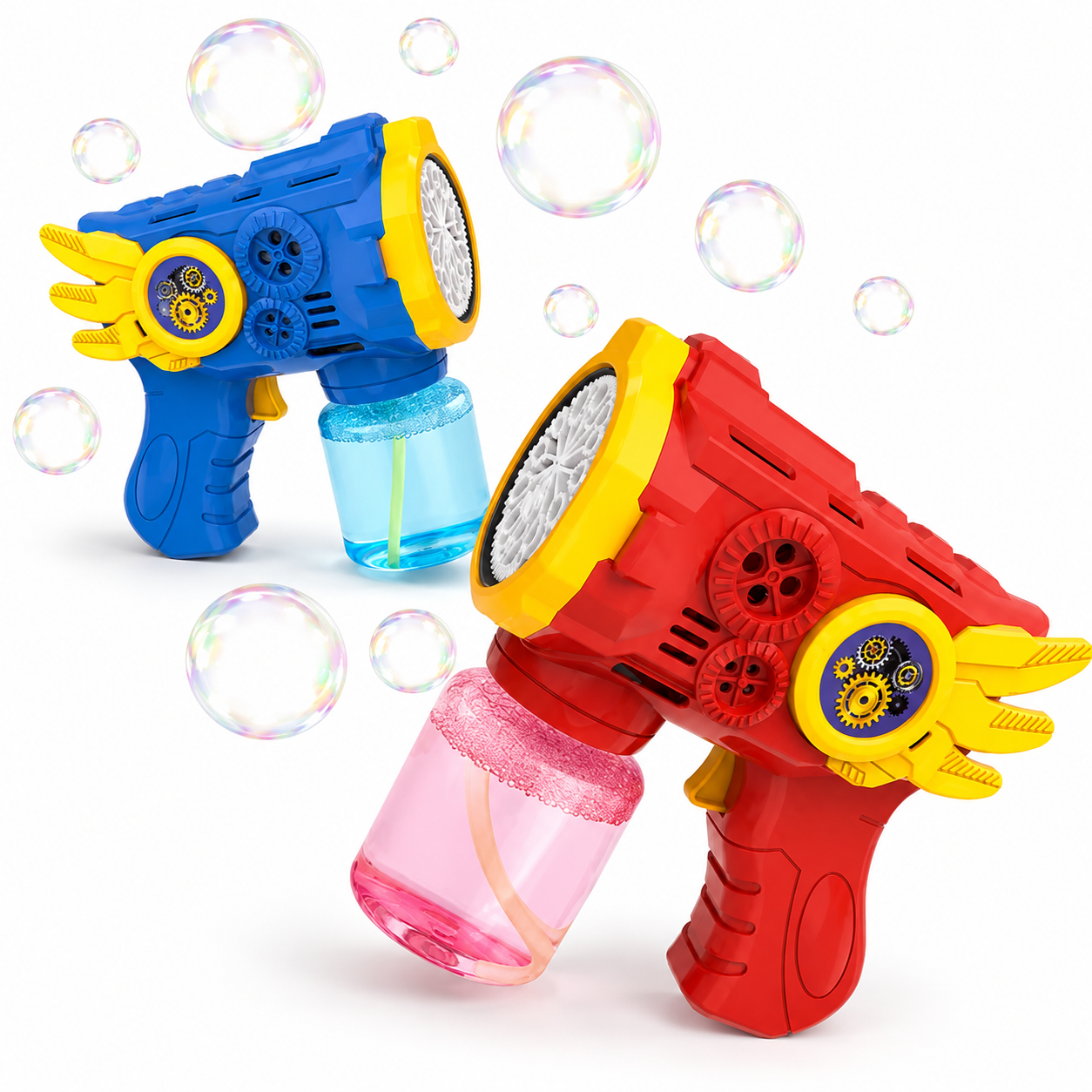 Battery Operated Bubble Gun Maker Toy for Kids