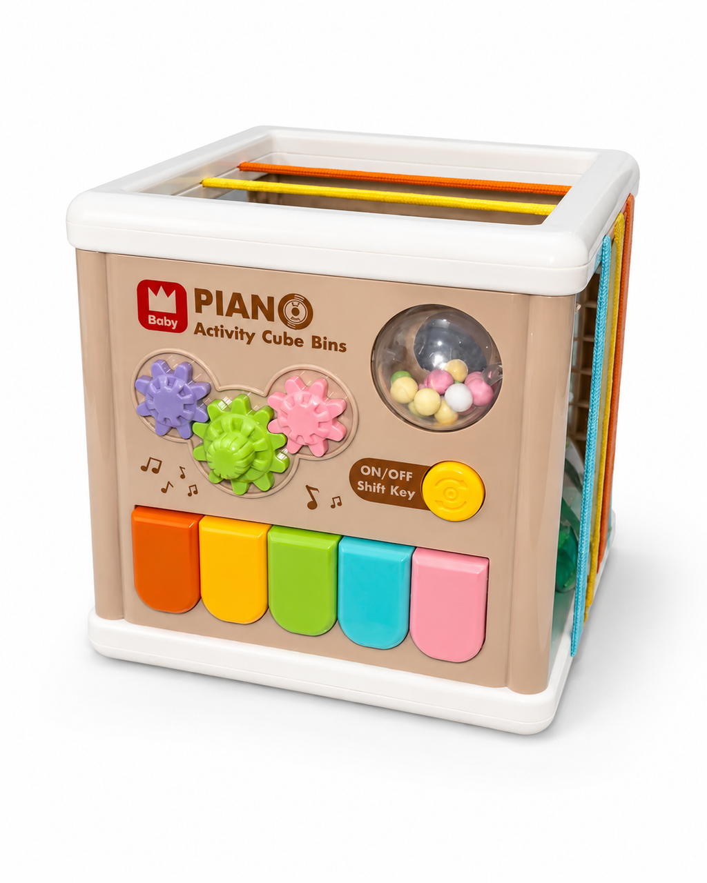 Baby Sensory Activity Cube with Piano