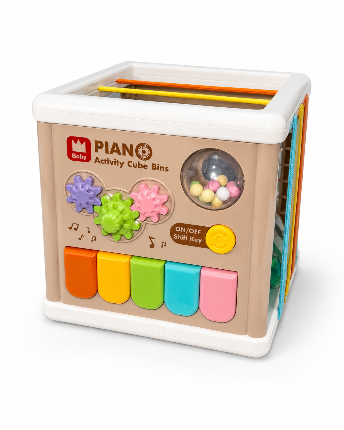 Baby Sensory Activity Cube with Piano