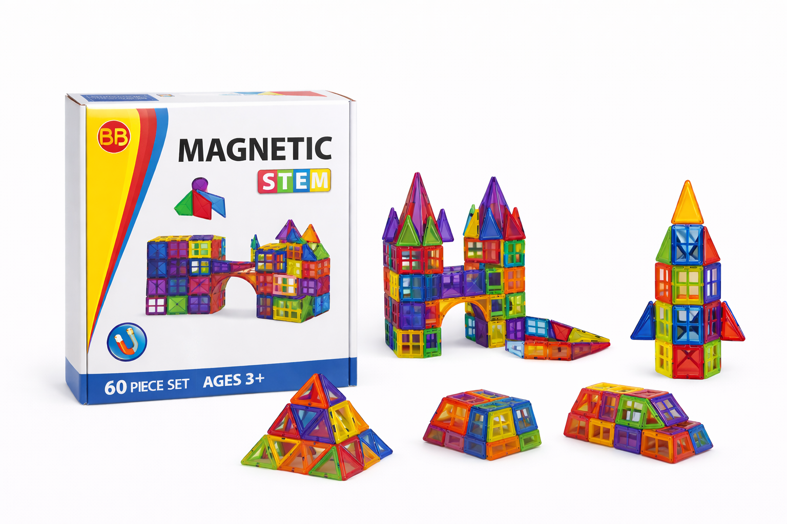 Magnetic bild tiles 60 pcs