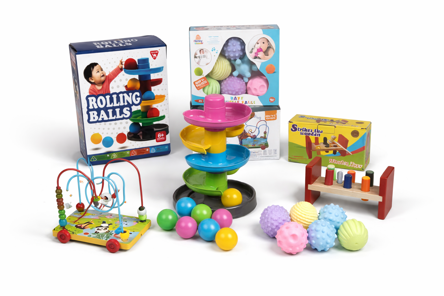 Educational Toy set Age (6-12 Months)
