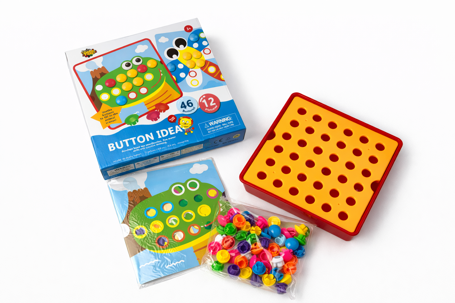 Button Picture Making Game