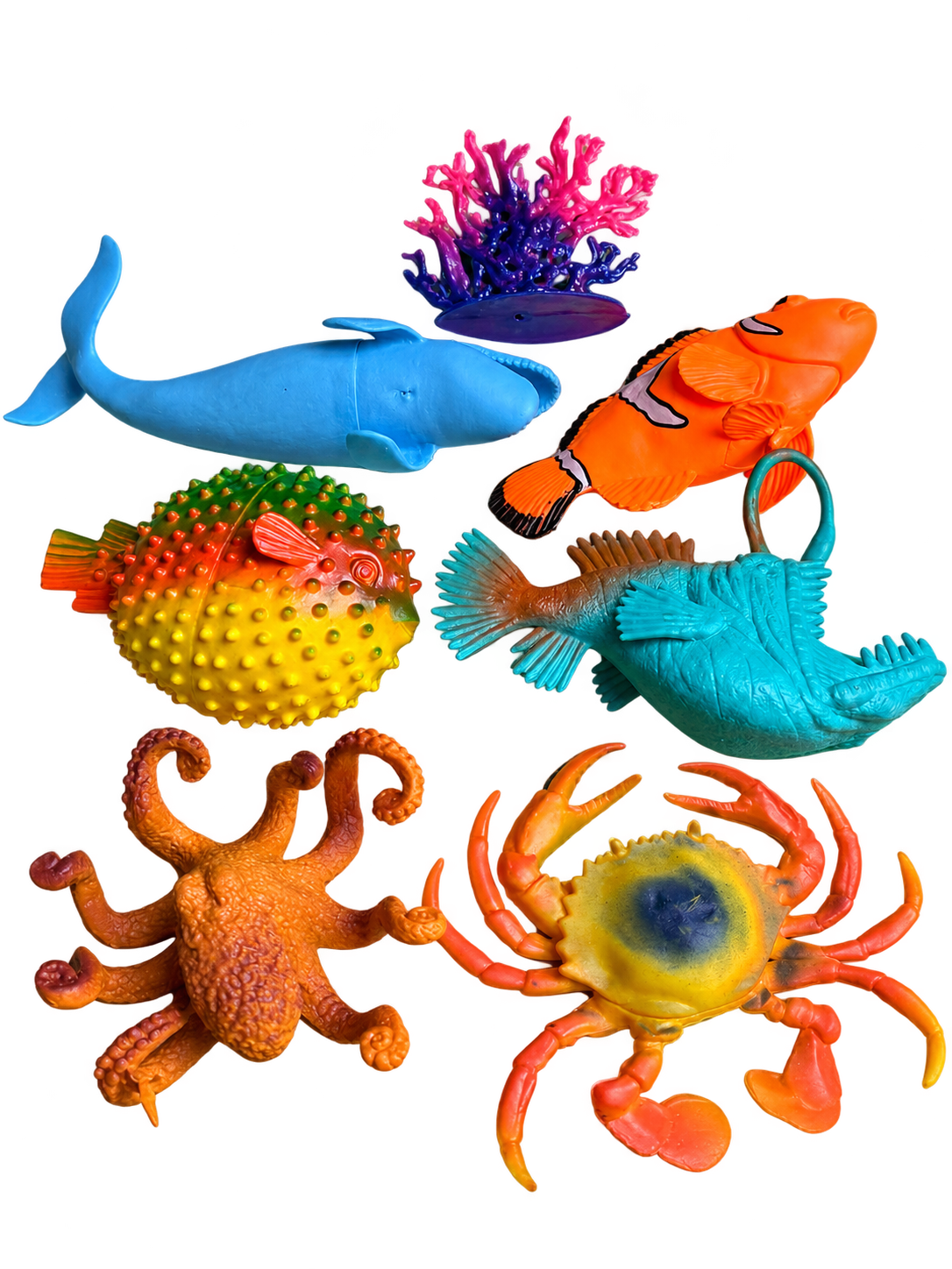 3-in-1 Animal Kingdom Adventure Set – Wild, Farm & Sea Animals