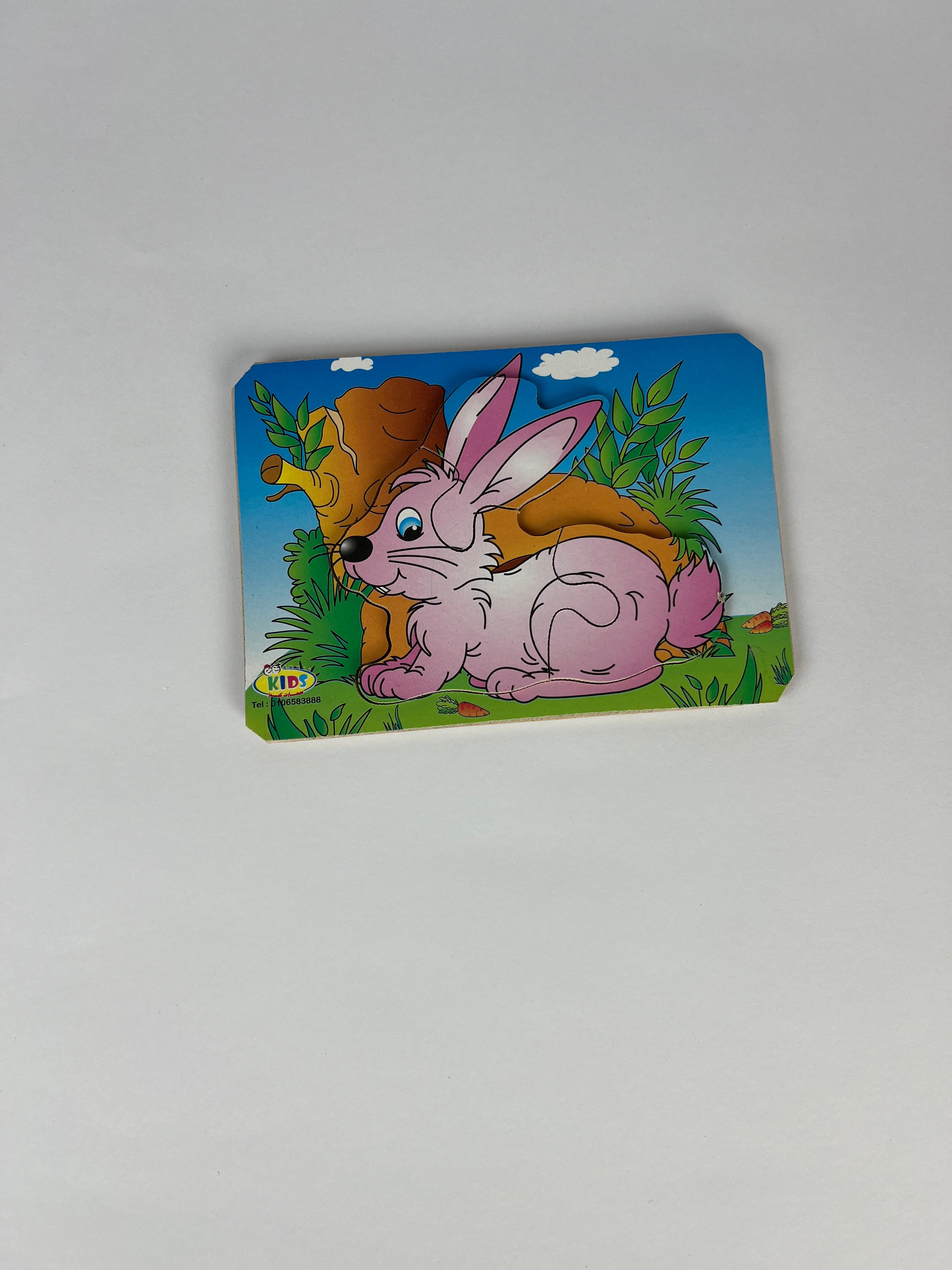 3 PCs Puzzle ( Rabbit )