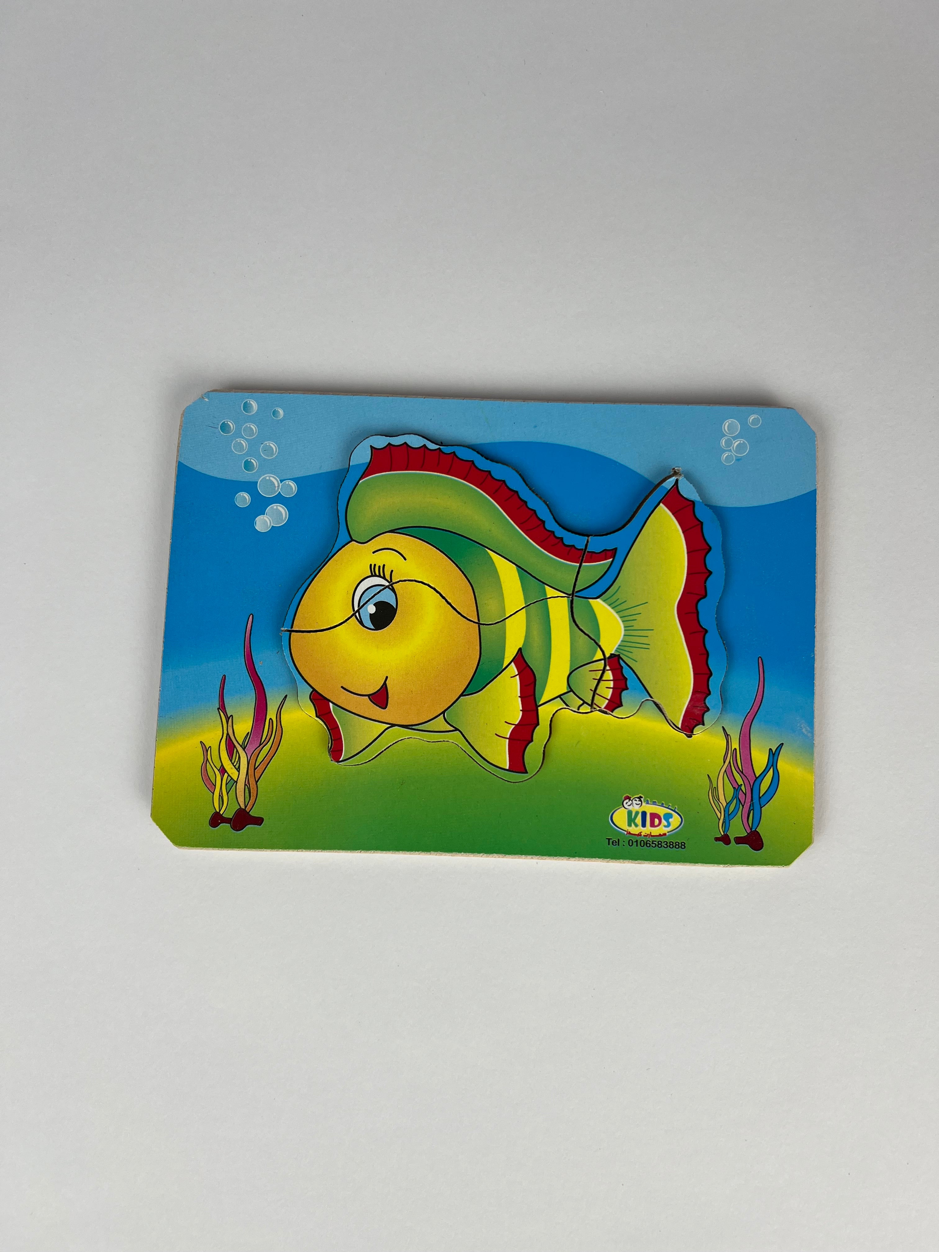 3 Pcs Puzzle ( Fish )