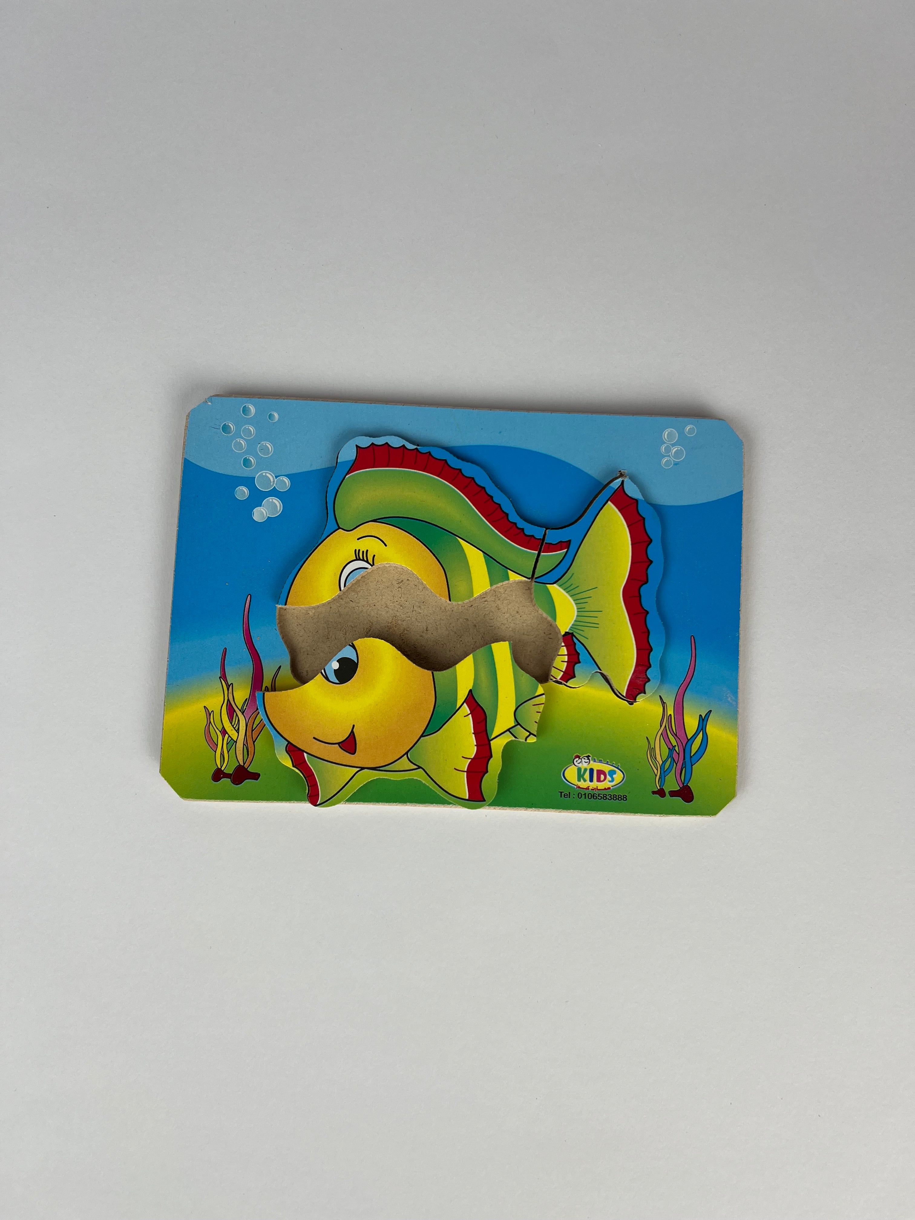 3 Pcs Puzzle ( Fish )