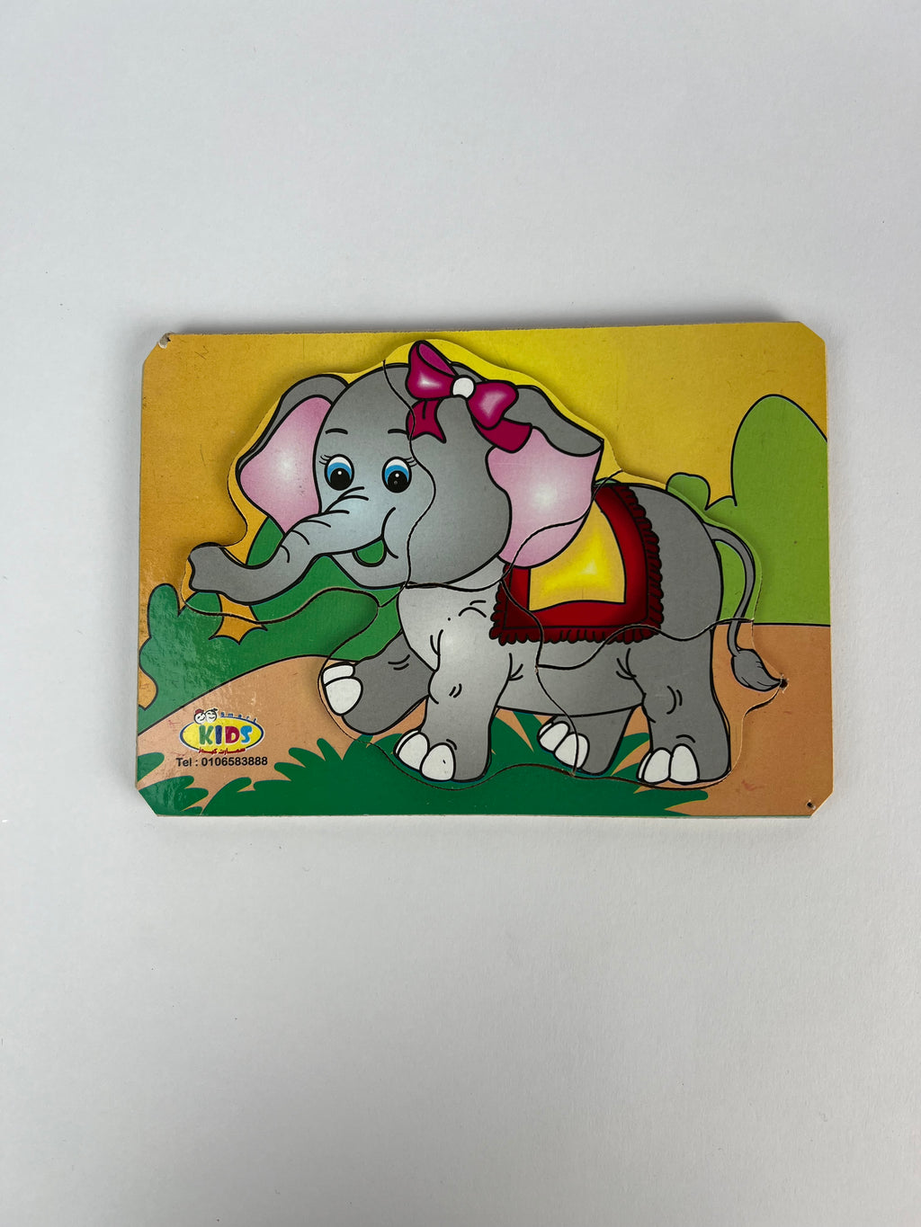 5 Pcs Puzzle ( Elephant )
