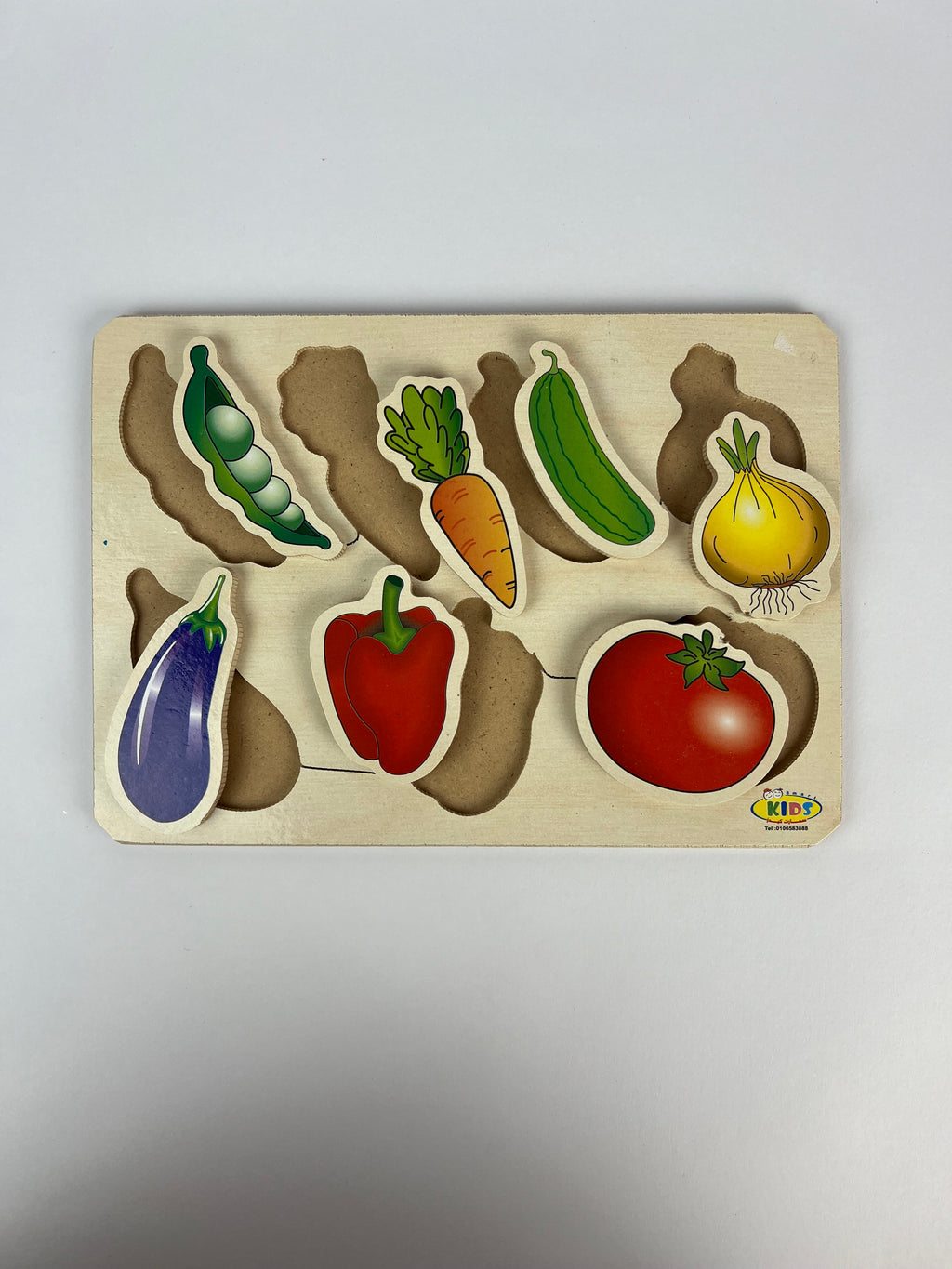 Vegetables Matching Puzzle