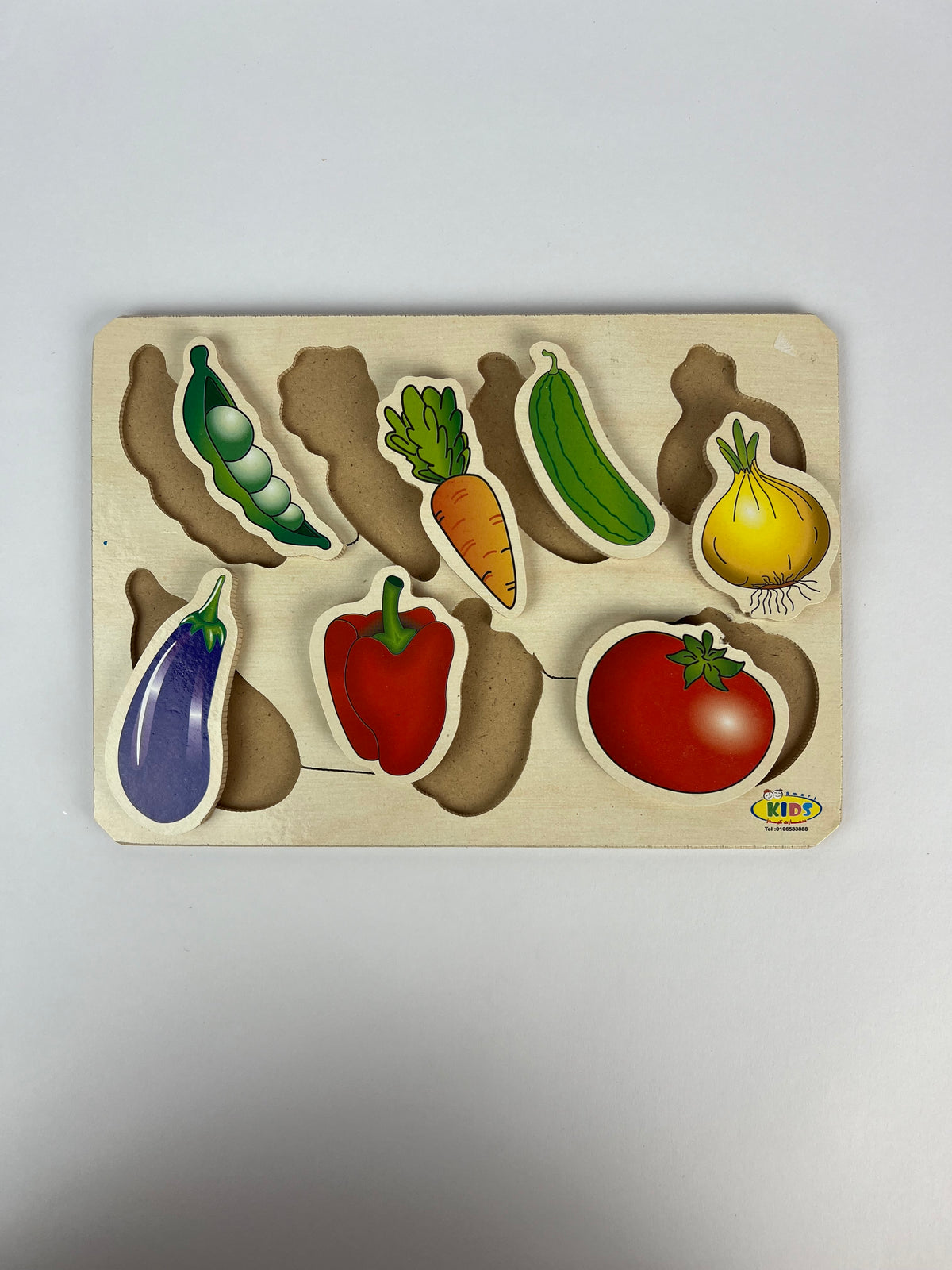 Vegetables Matching Puzzle
