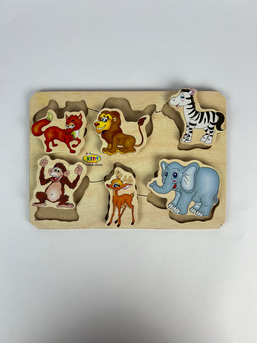 Wild Animals Matching Puzzle