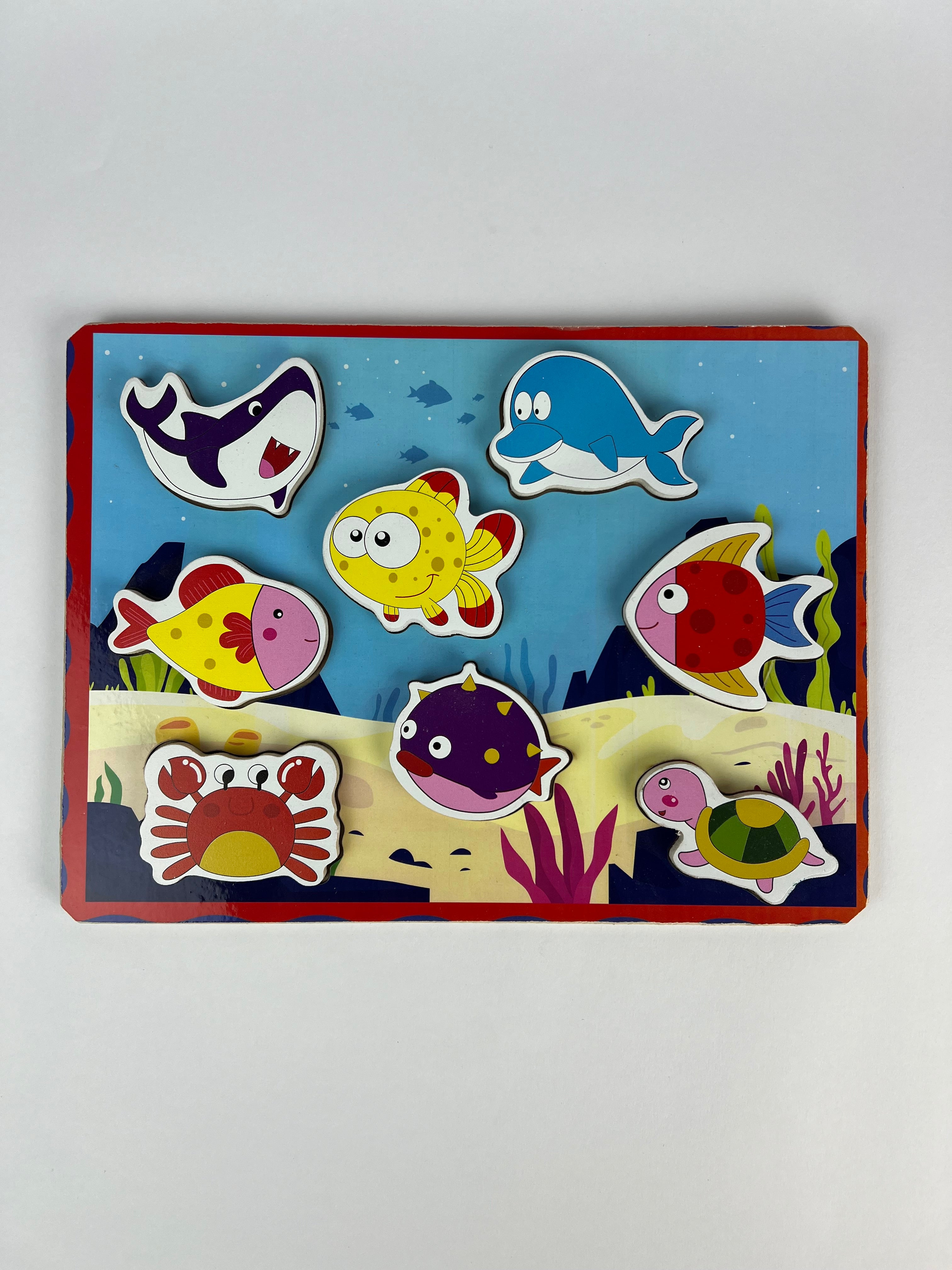 Marine Life Matching Puzzle