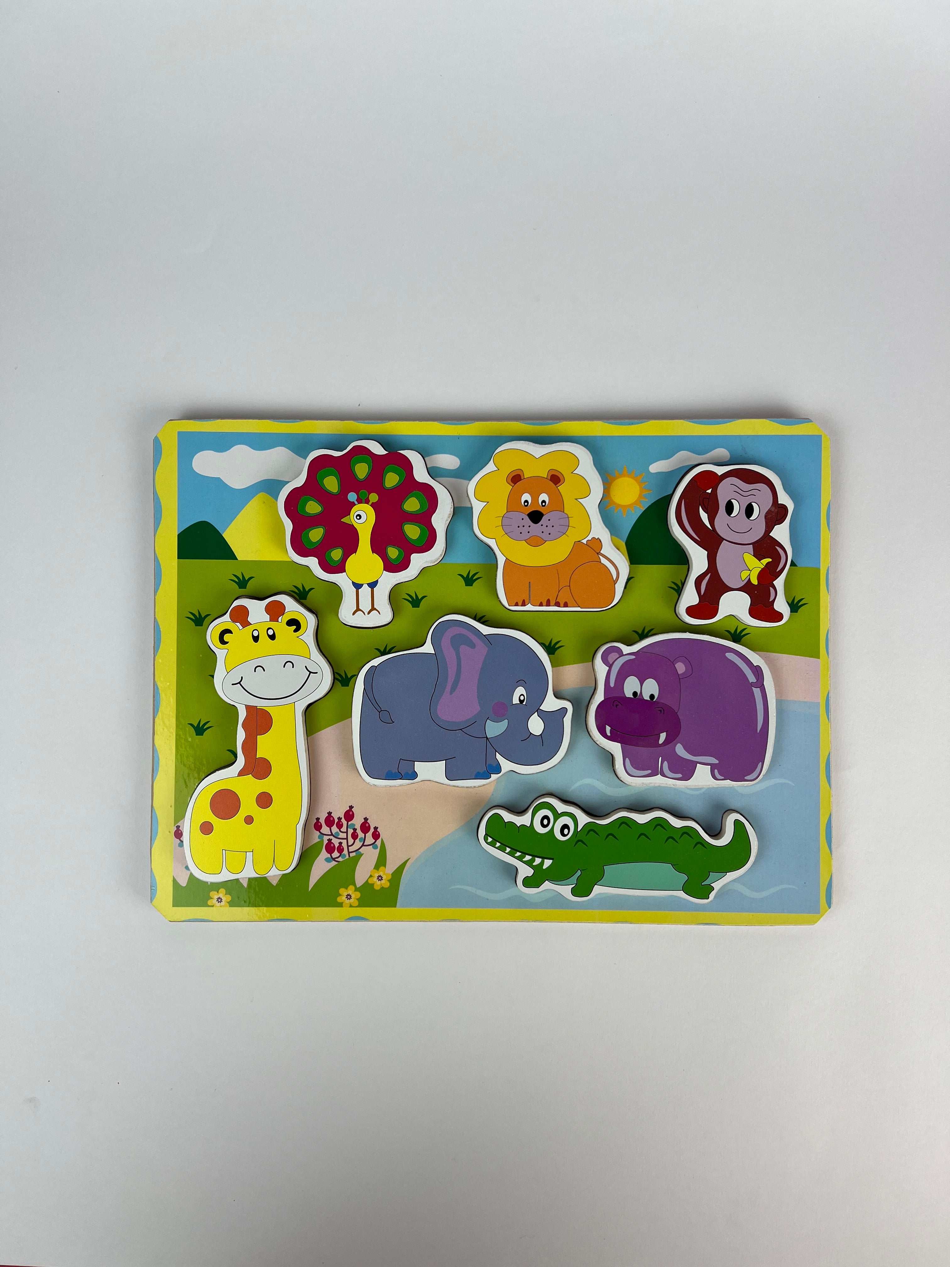 Wild Animals Matching Puzzle