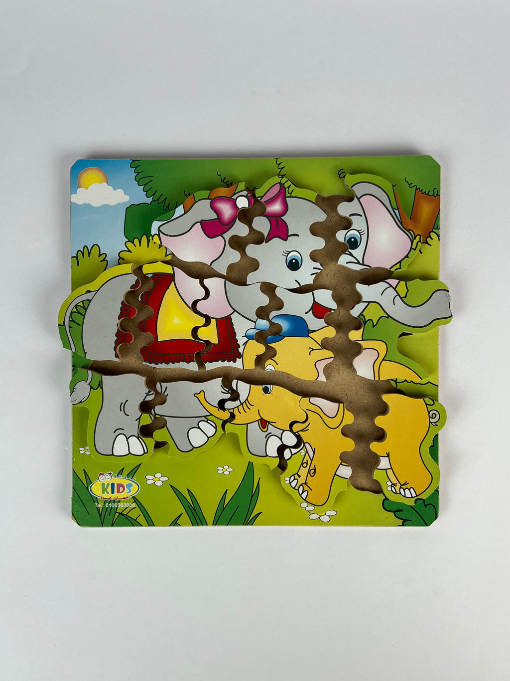 13 Pcs Puzzle ( Elephant )