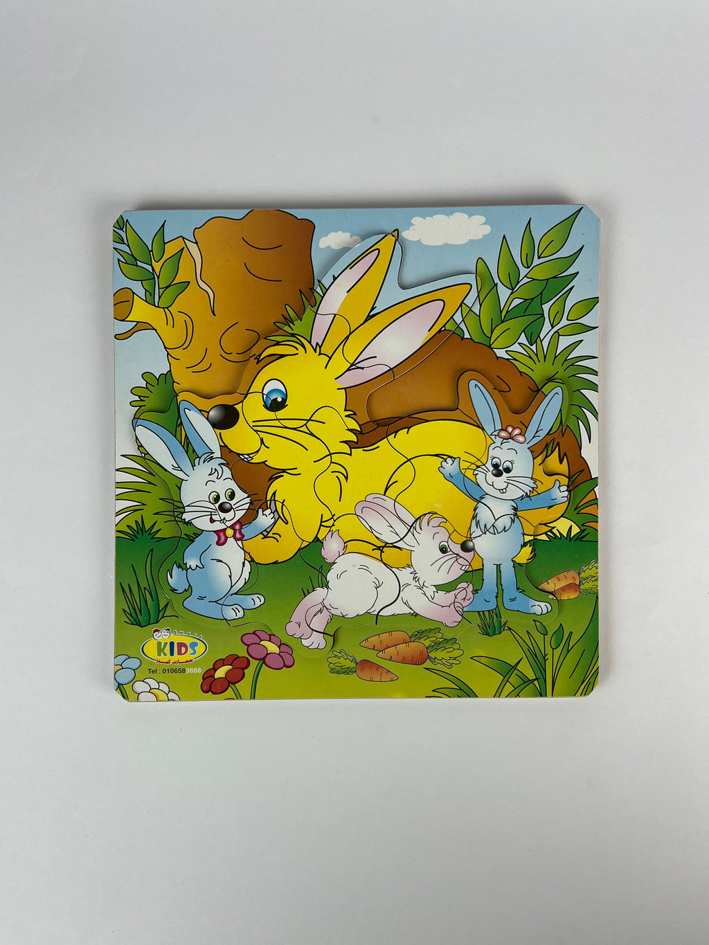 12 Pcs Puzzle ( Rabbit Family )