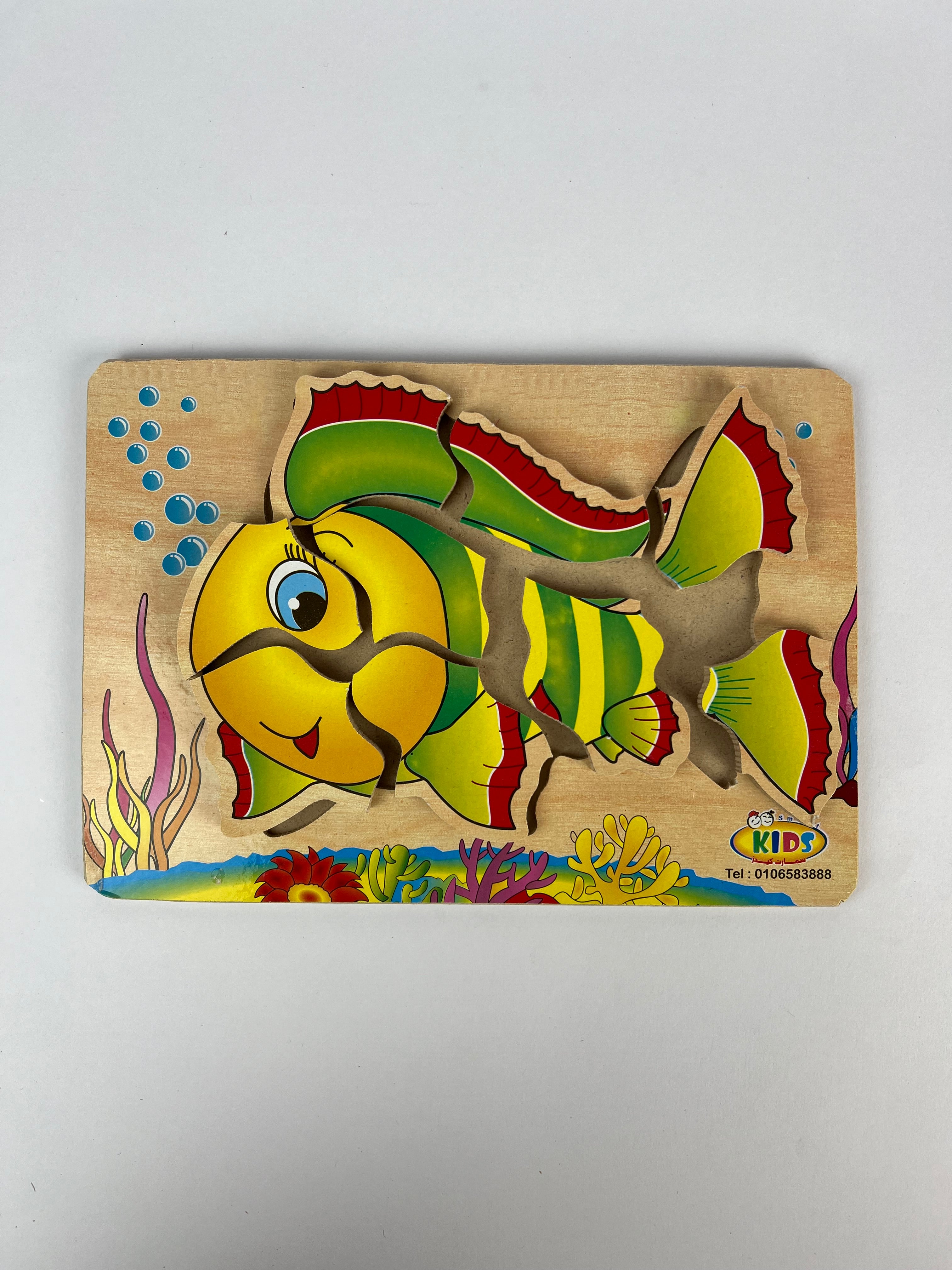 9 Pcs Puzzle ( Fish )