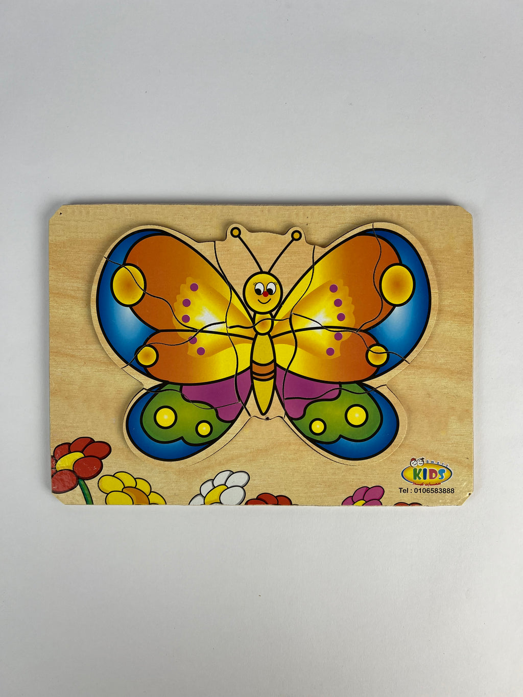 9 Pcs Puzzle ( Butterfly )