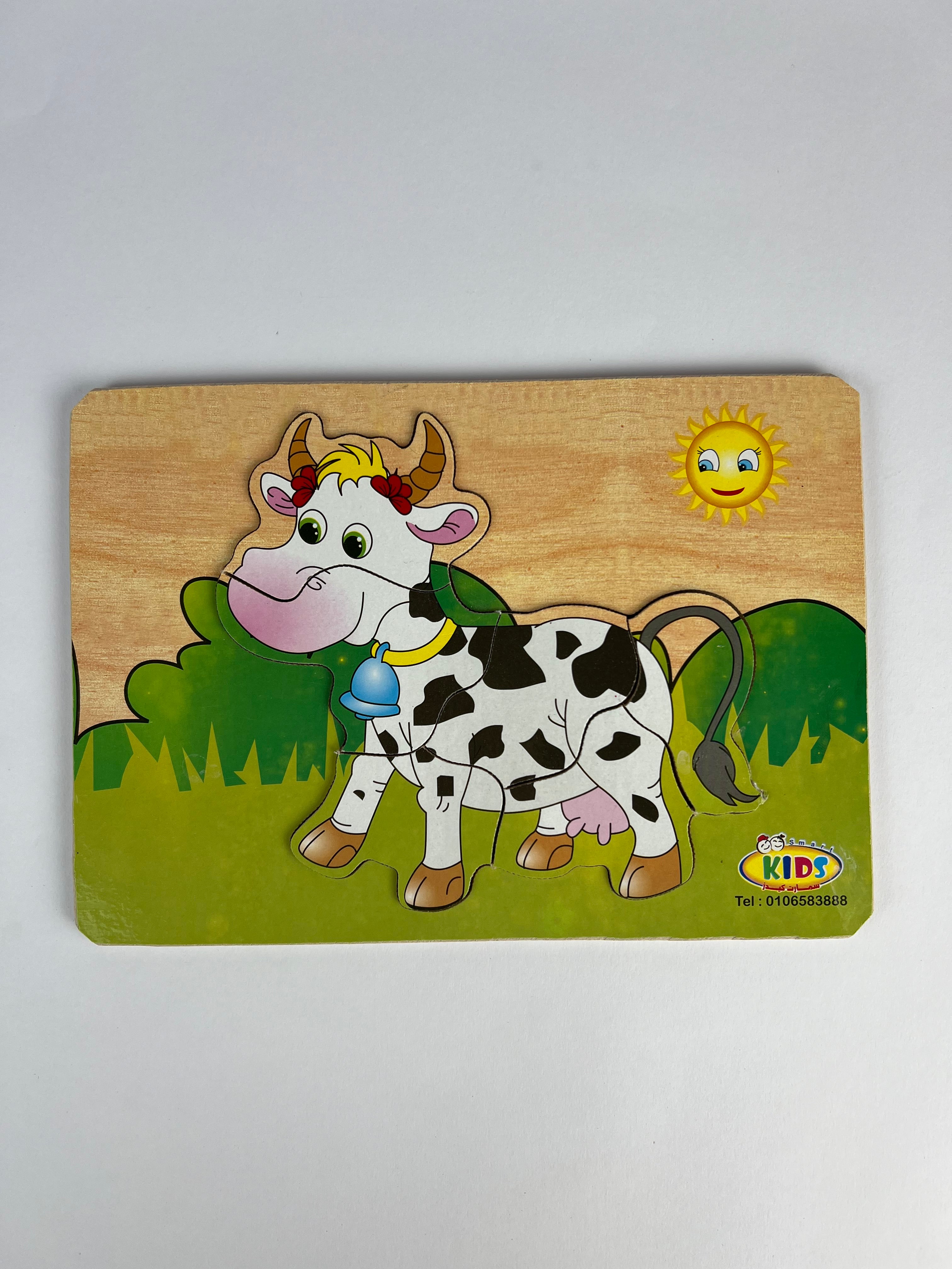 6 Pcs Puzzle ( Cow )