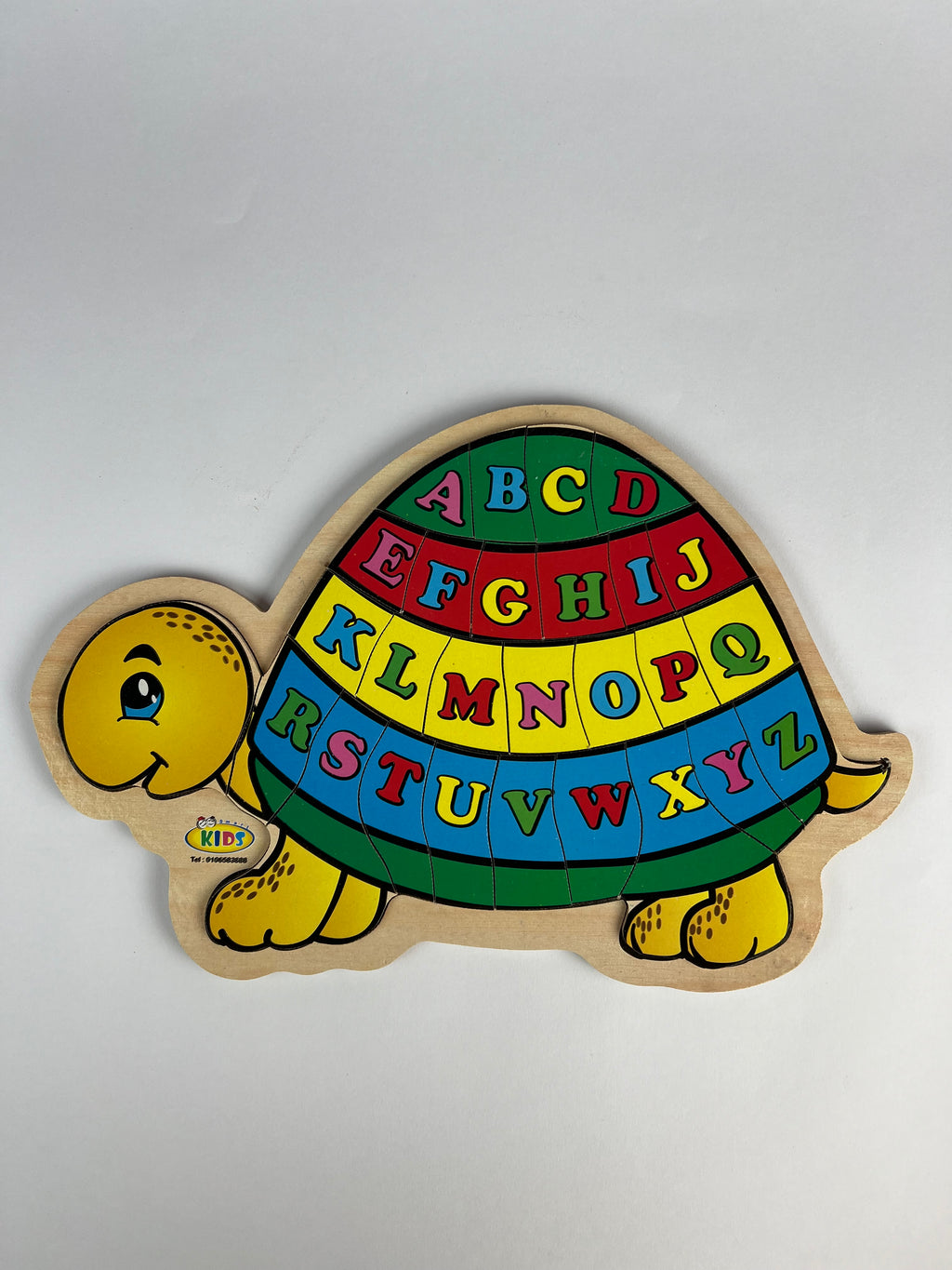 Turtle English Letters Puzzle