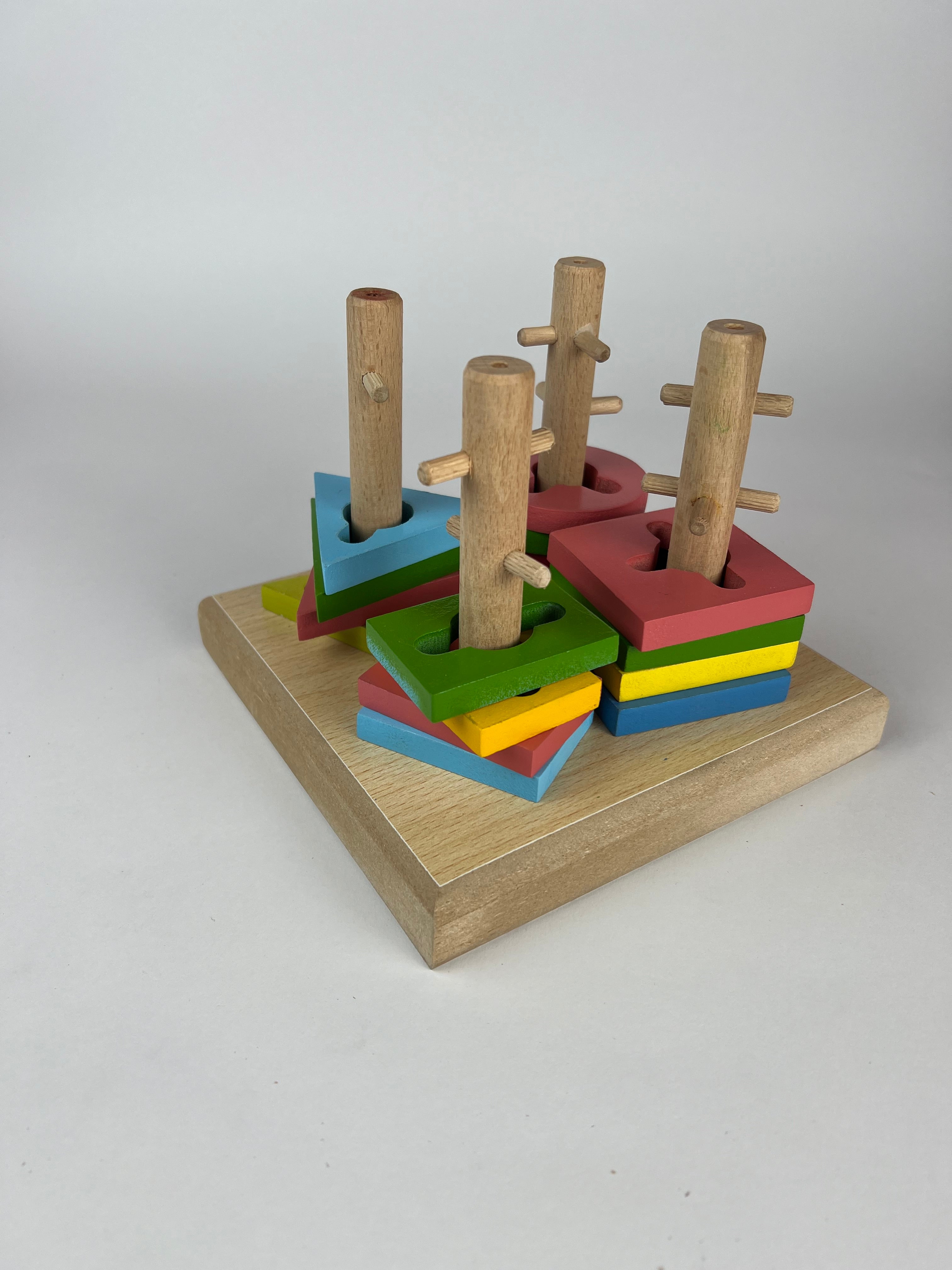 Problem Solving Wooden Toy