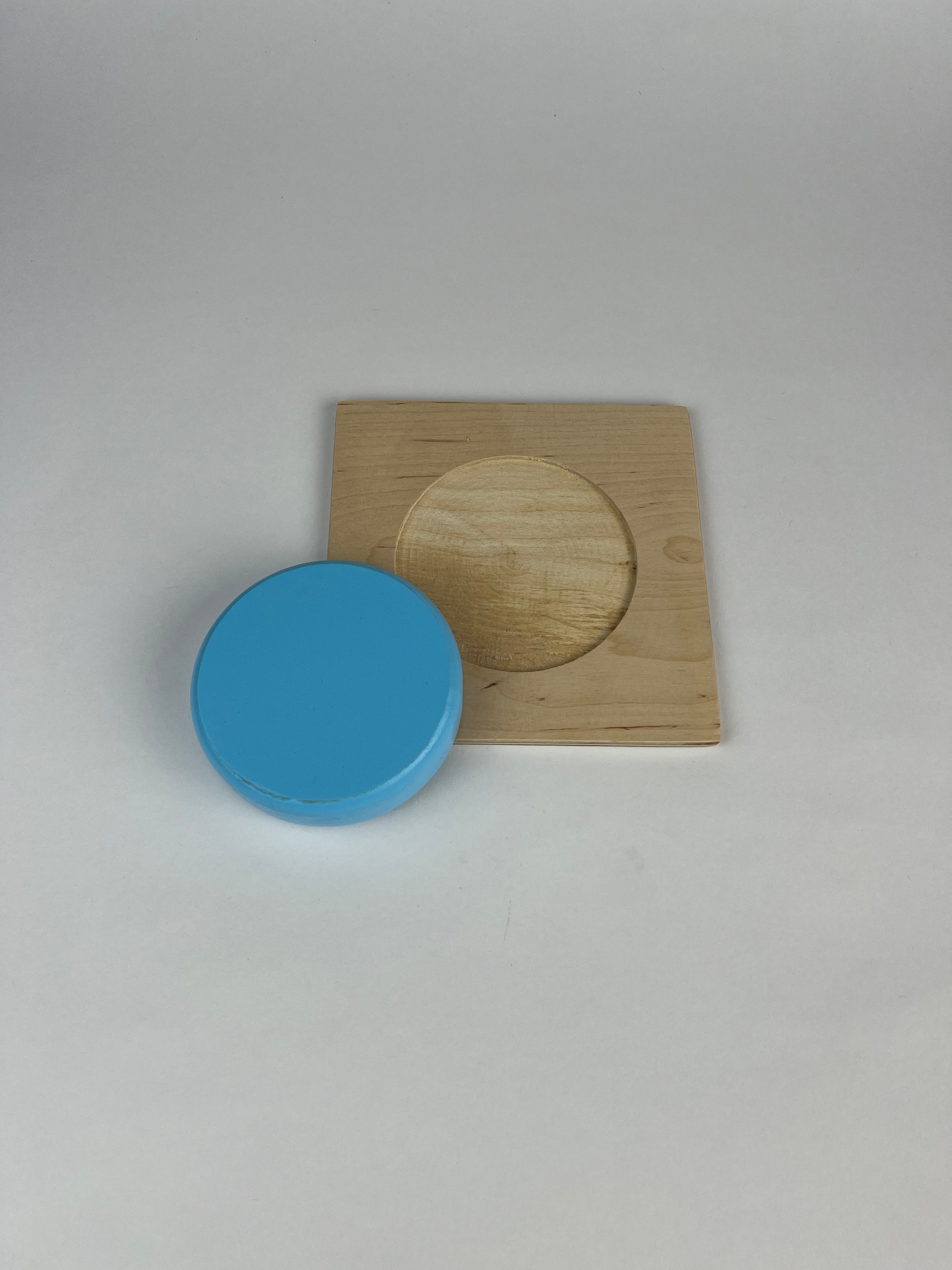 Geometric Shapes Single Piece Puzzle