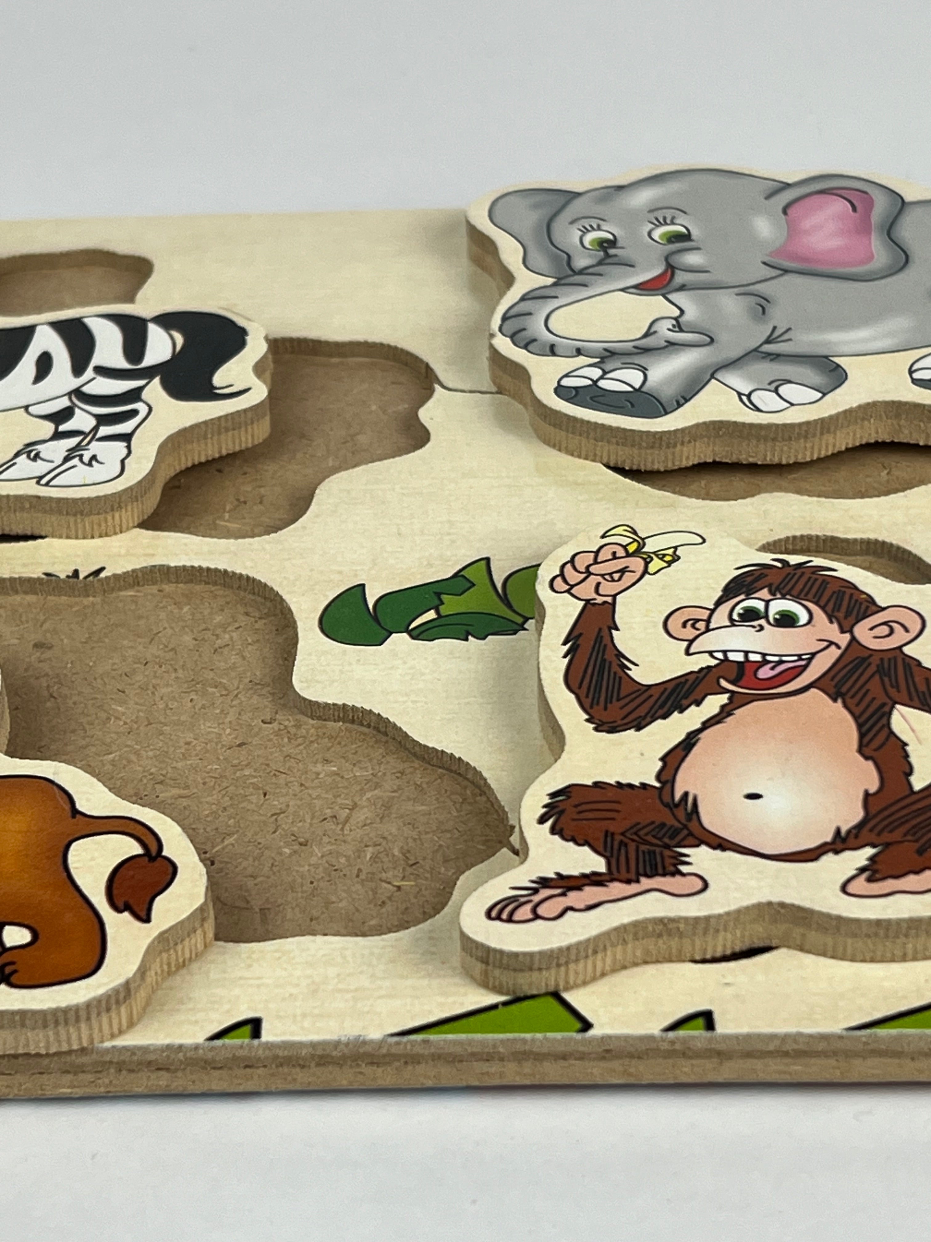 Wild Animals Matching Puzzle