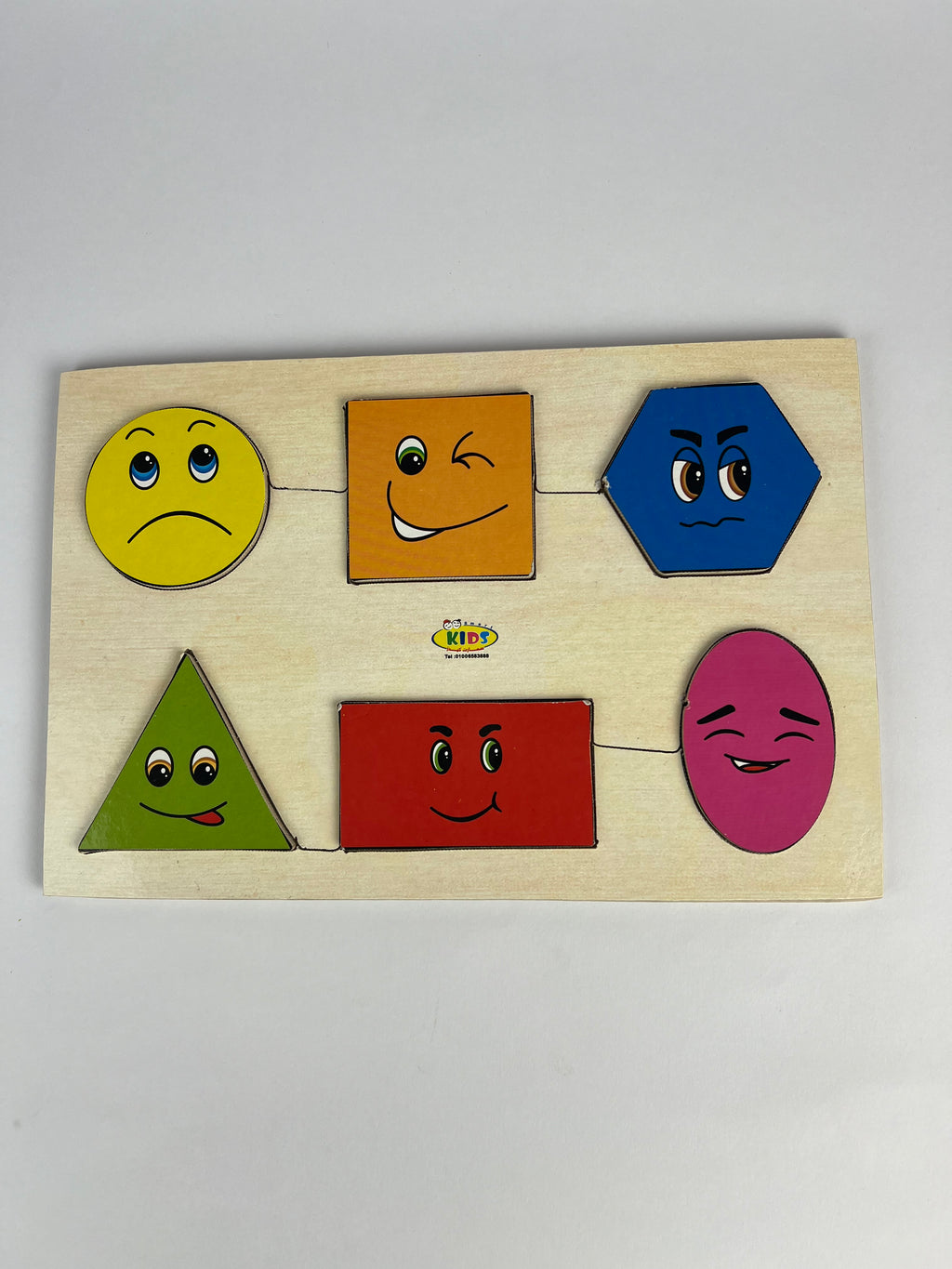 Geometric Shapes Matching Puzzle