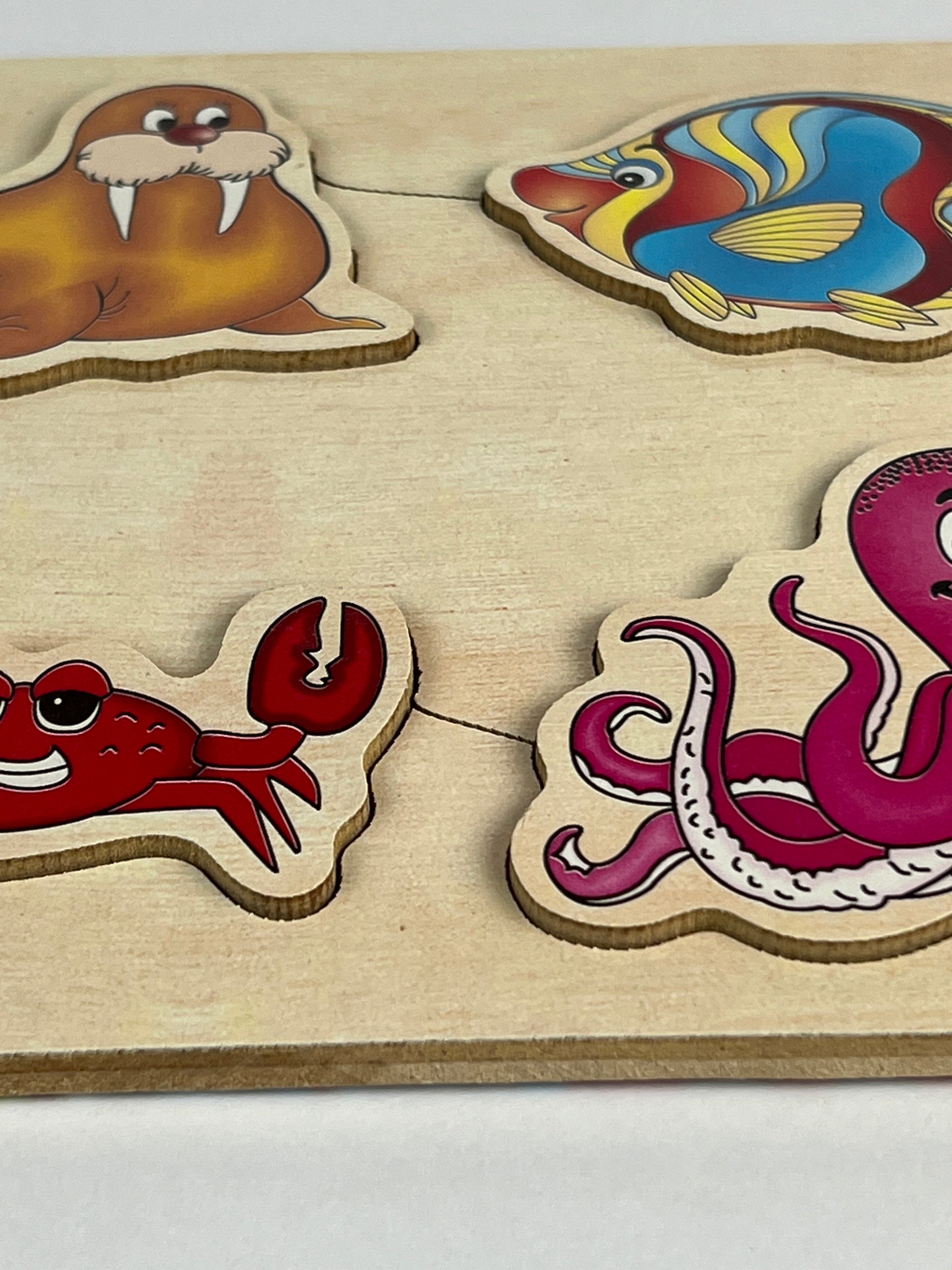Sea Creature Matching Puzzle
