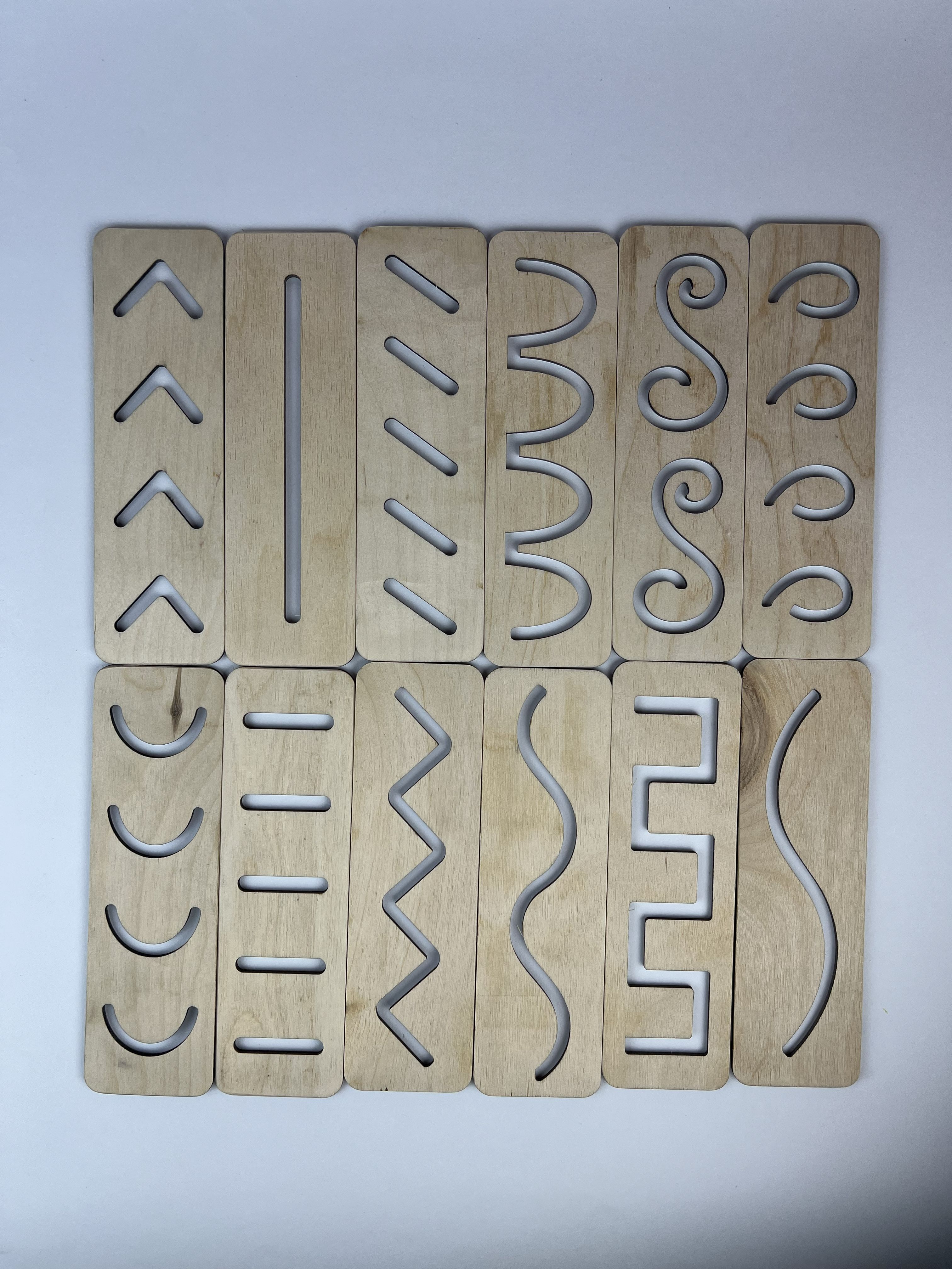 Wooden Pre-Writing Tracing Board