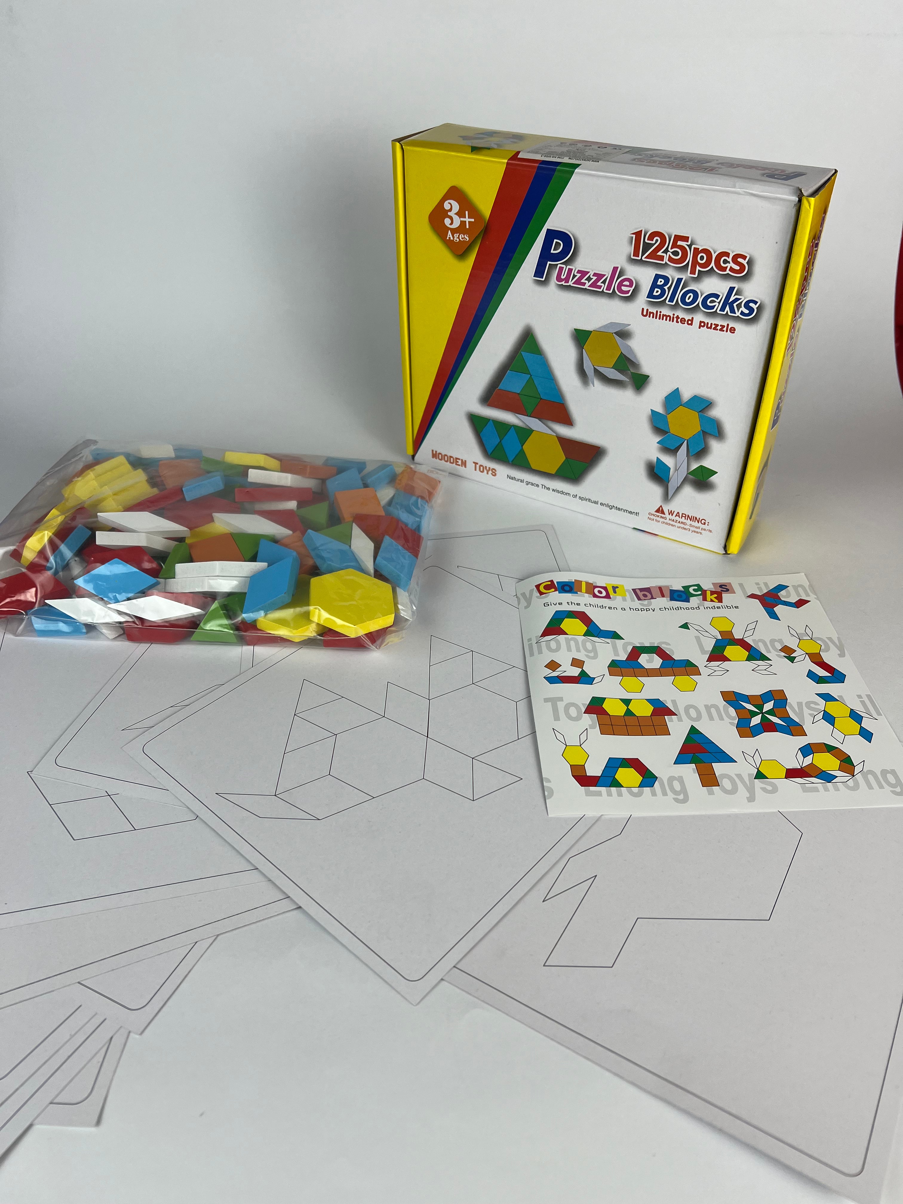 puzzle blocks 125 pcs