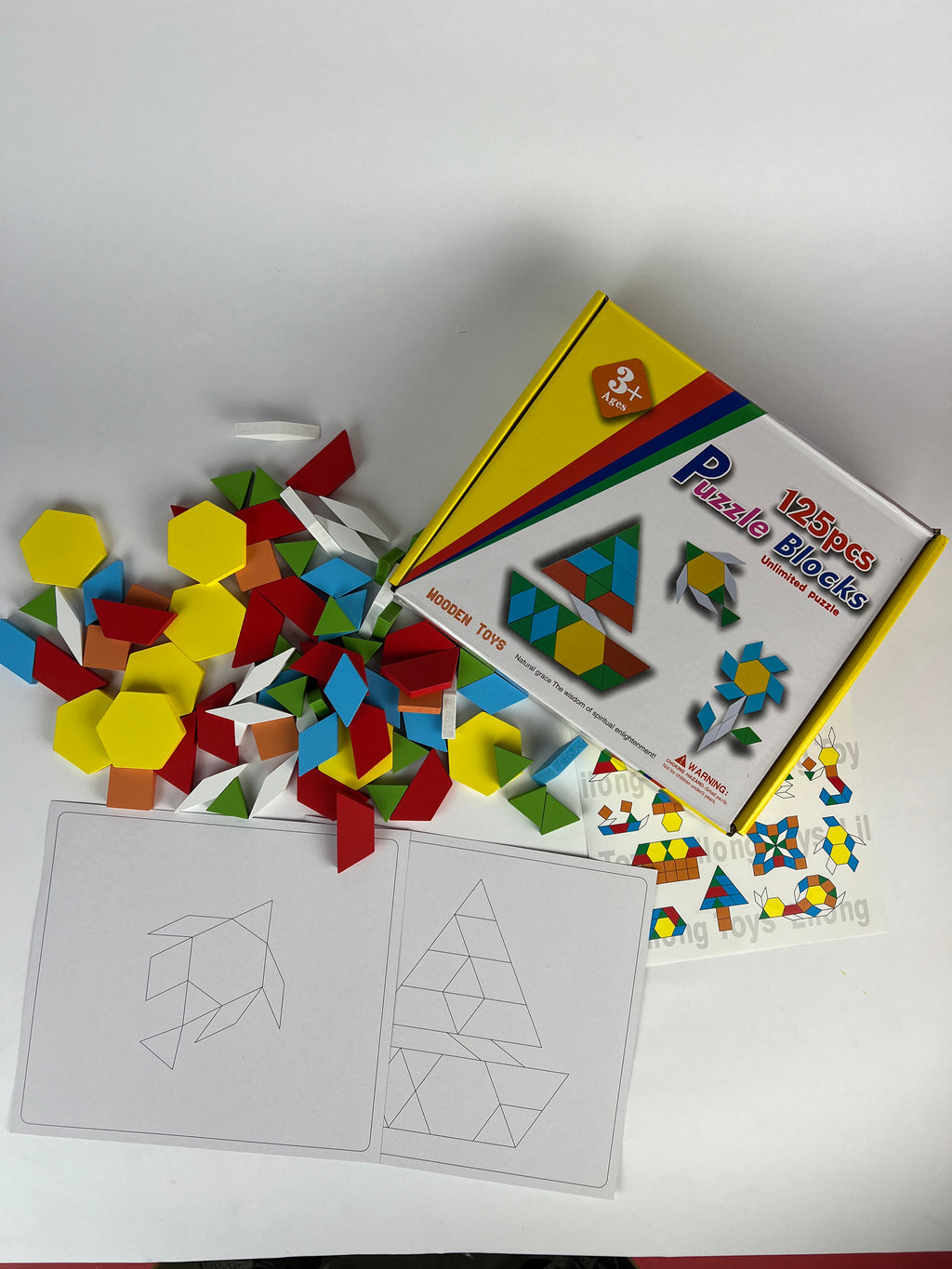 puzzle blocks 125 pcs