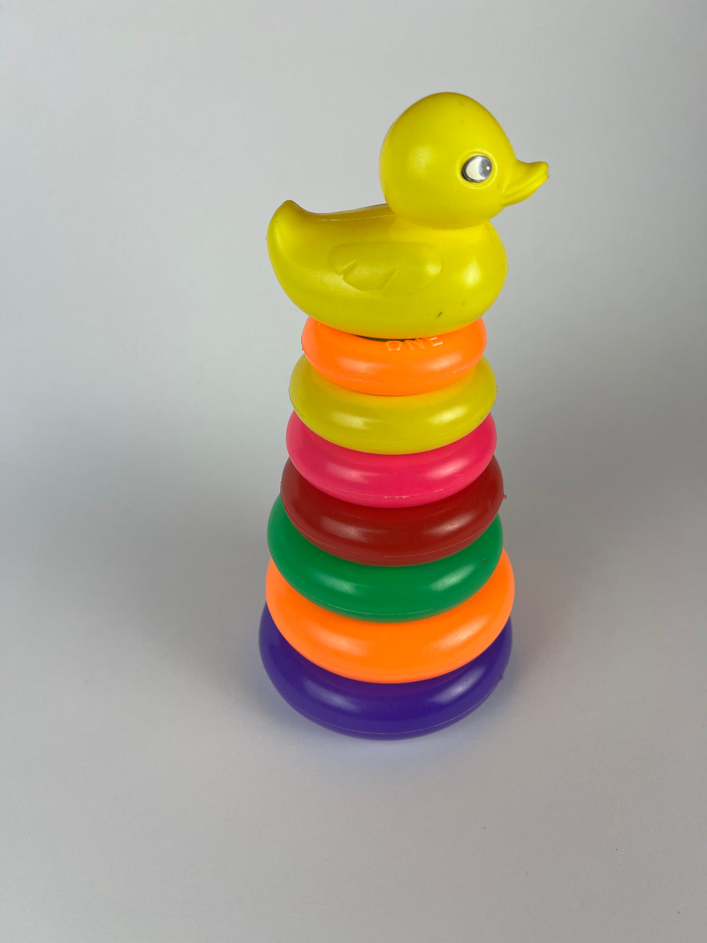 Duck Rings Tower Small For Toddlers