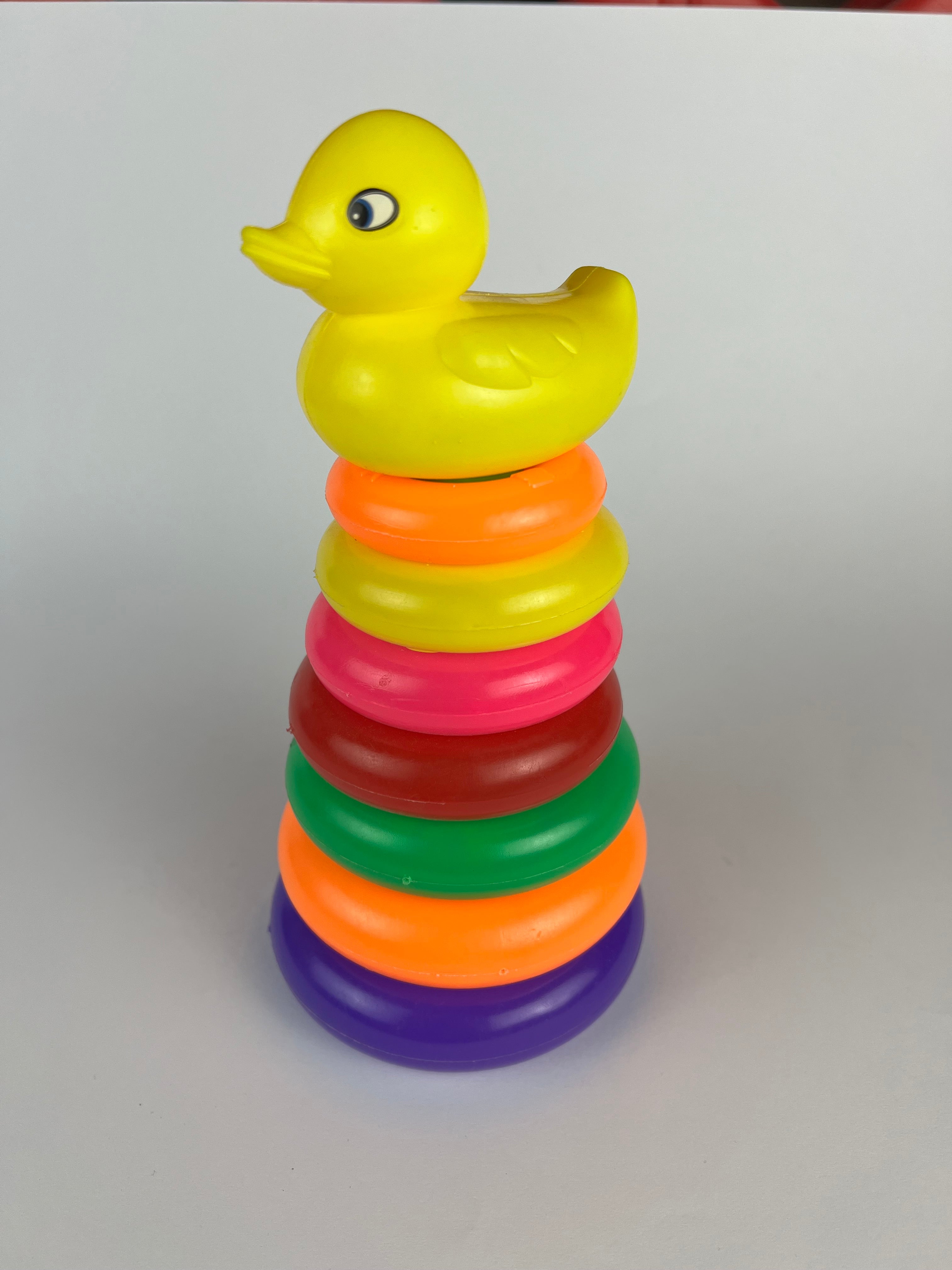 Duck Rings Tower Small For Toddlers