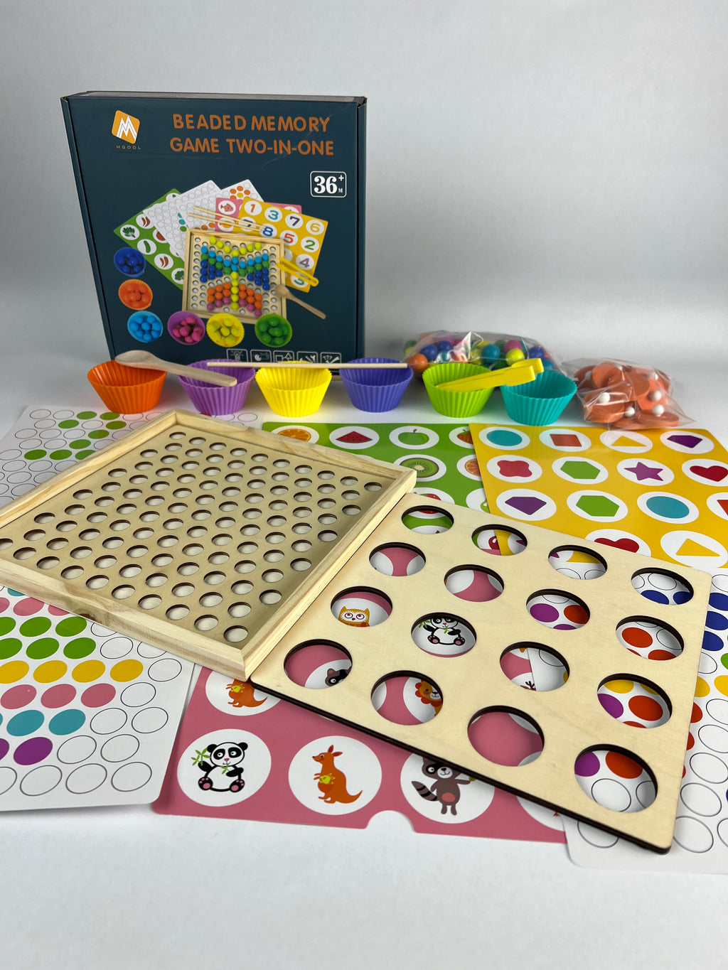 Beaded Memory Game ( 2 in 1 )