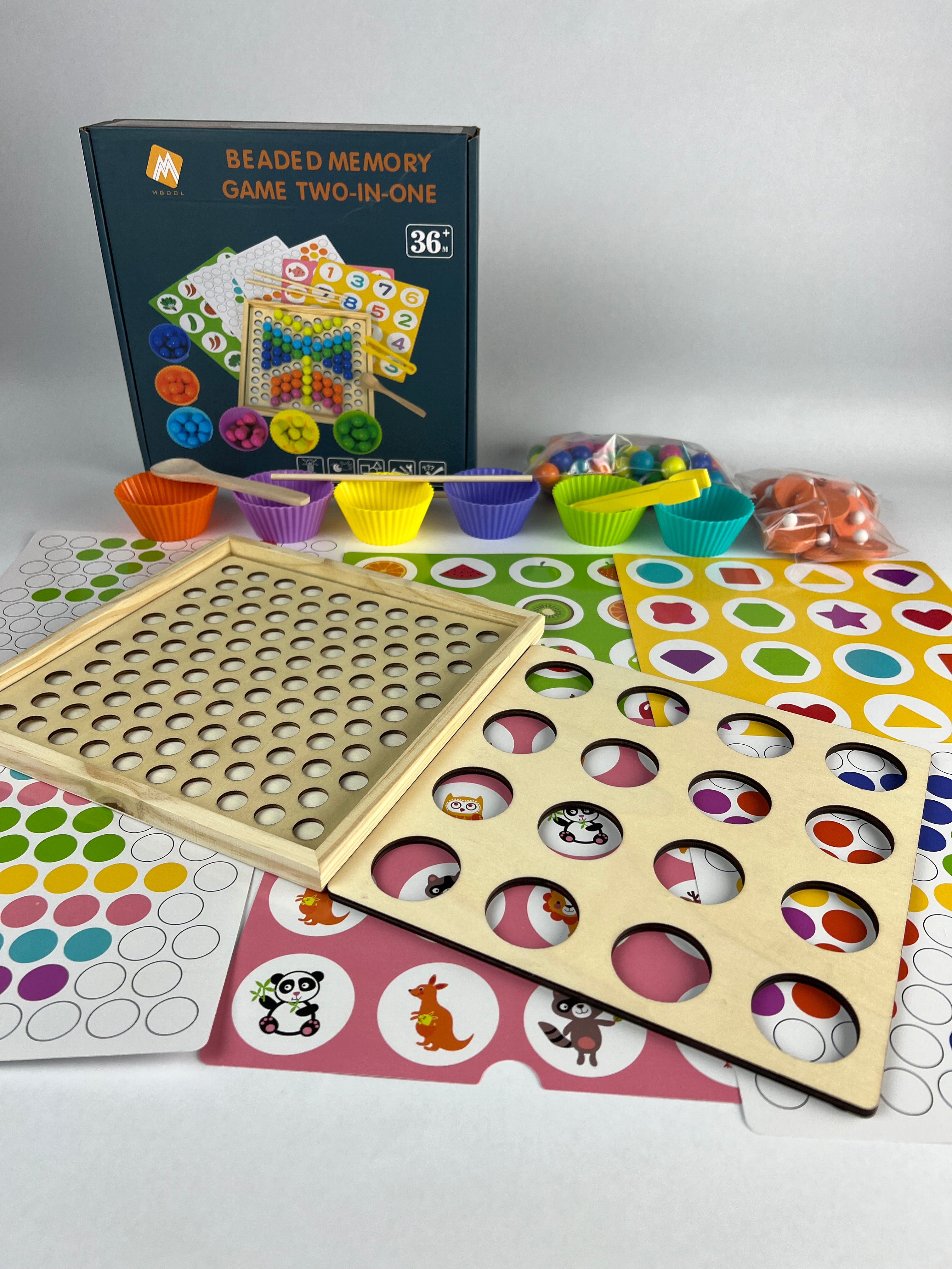 Beaded Memory Game ( 2 in 1 )