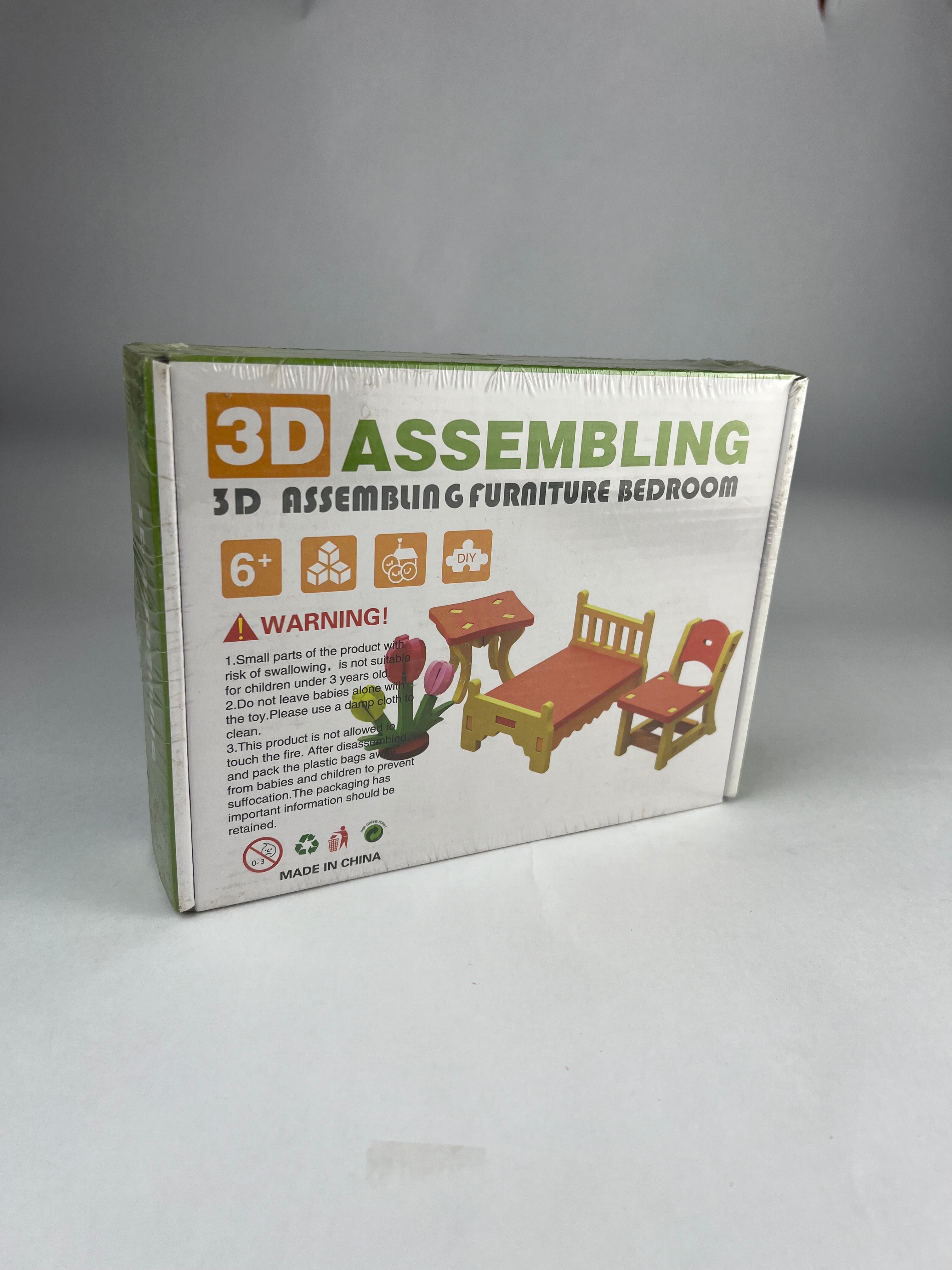 3D Wooden Room for kids