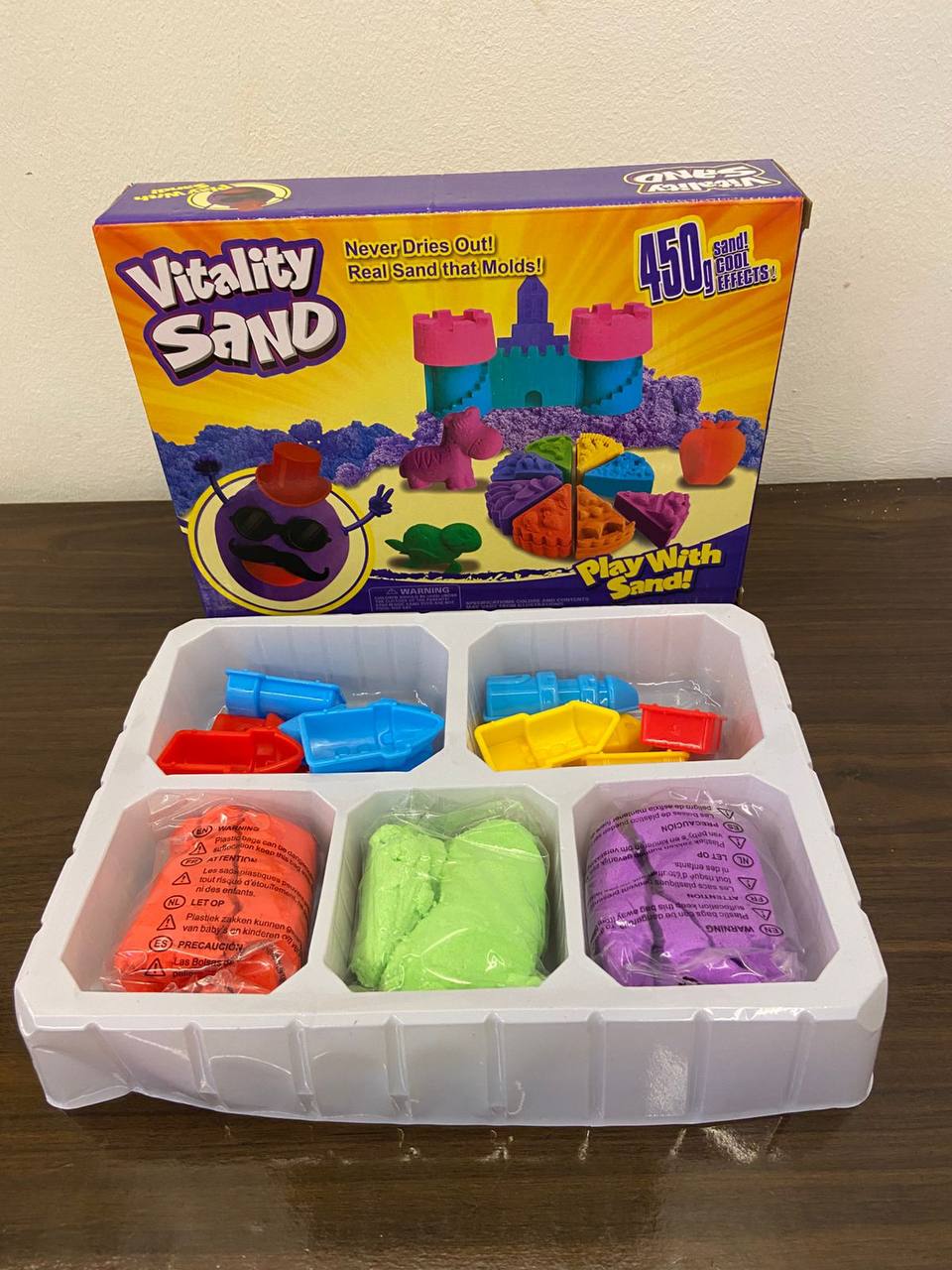 Vitality colored sand