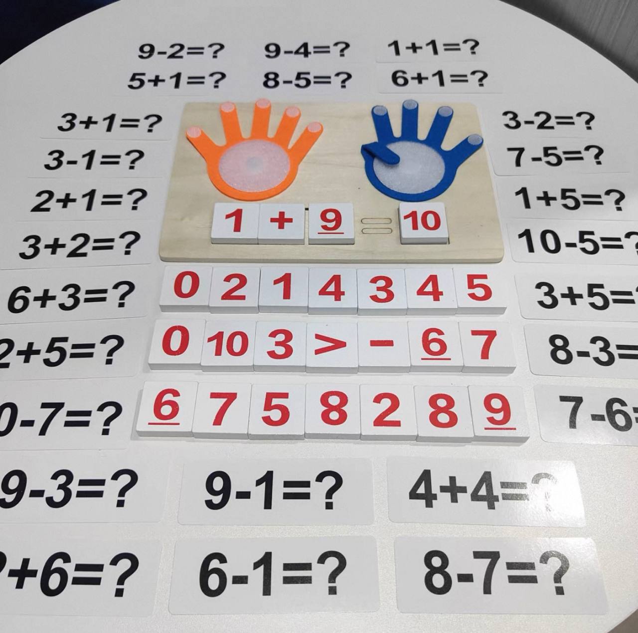 Educational math game