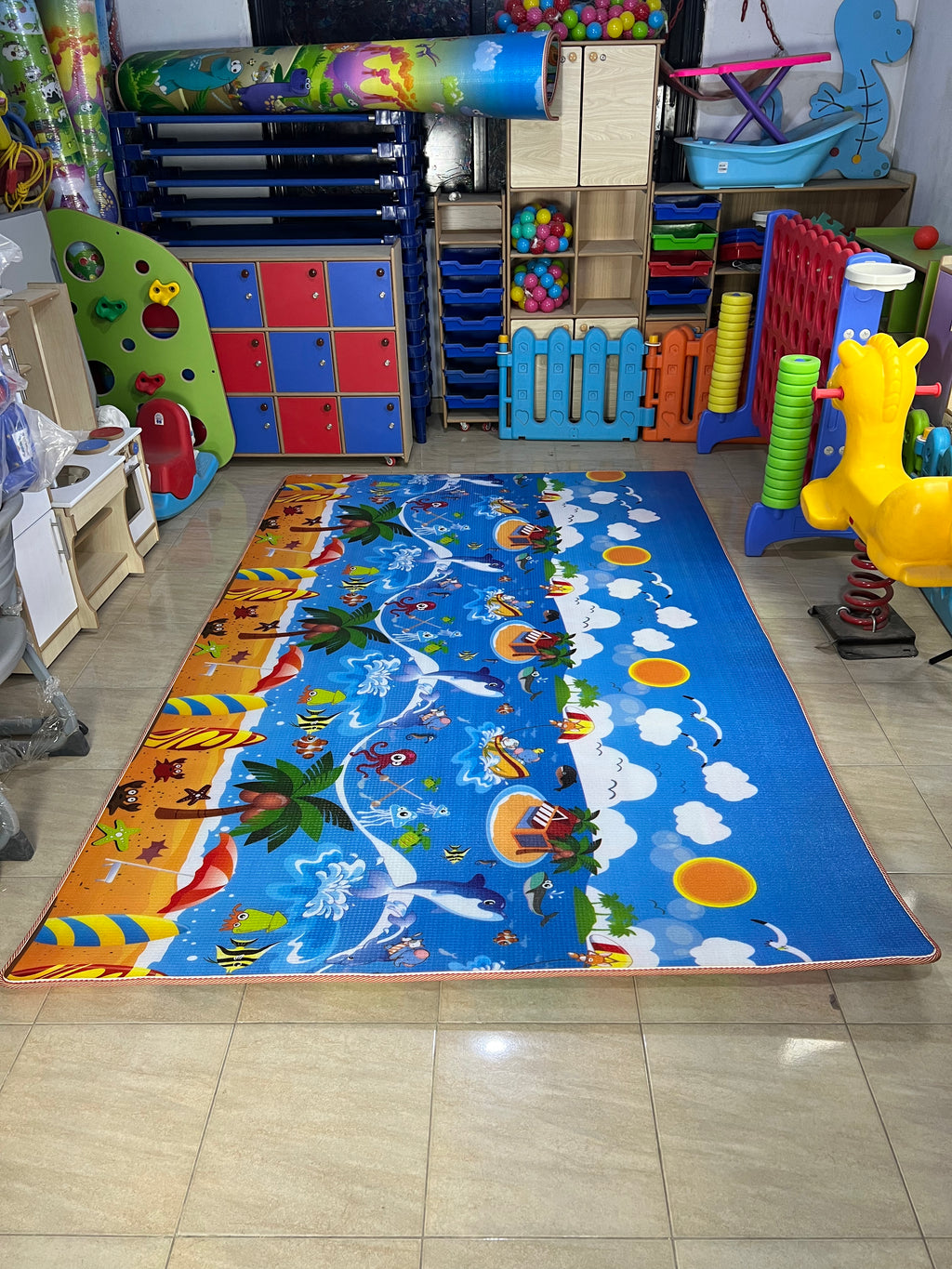 Baby foam mat